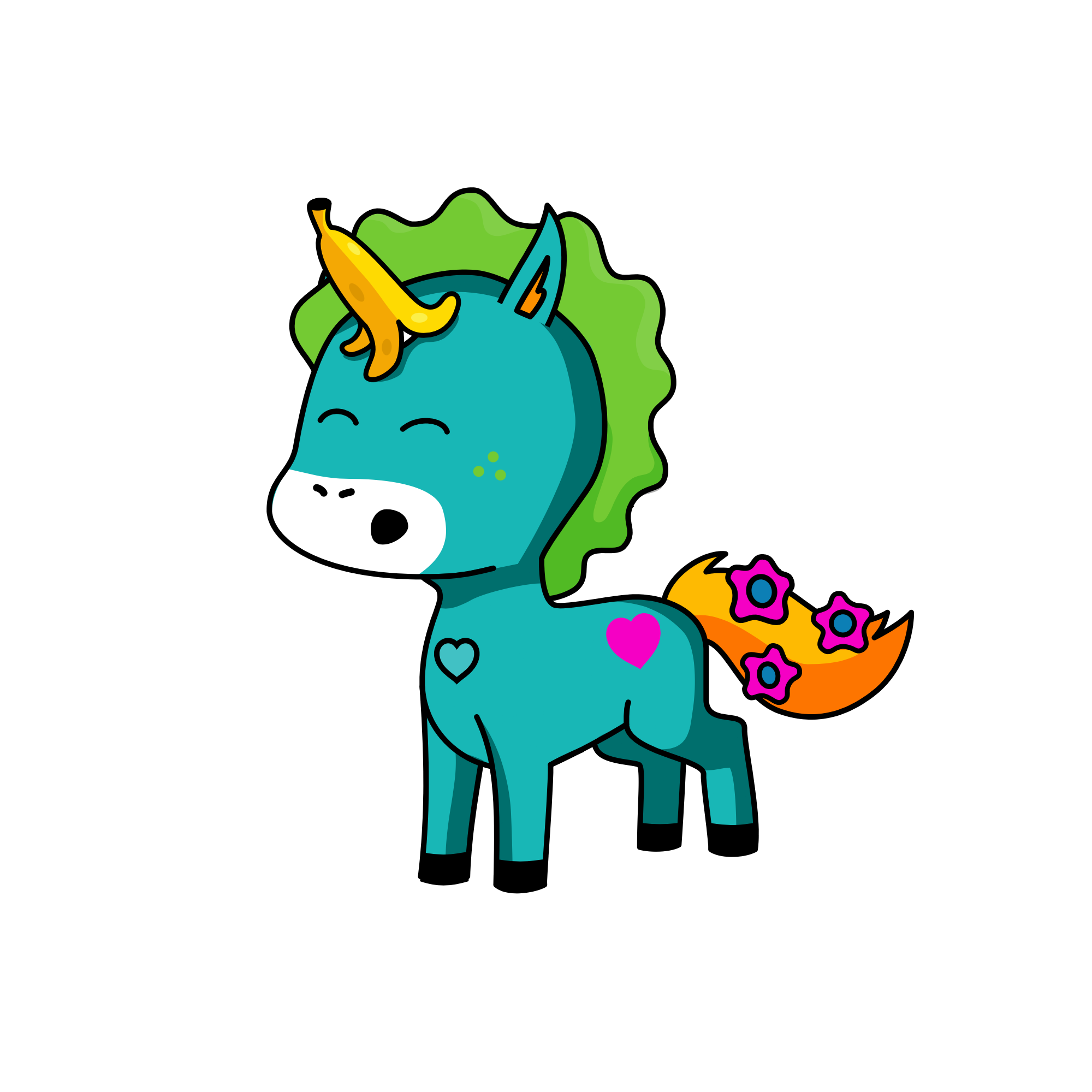 L, the unicorn