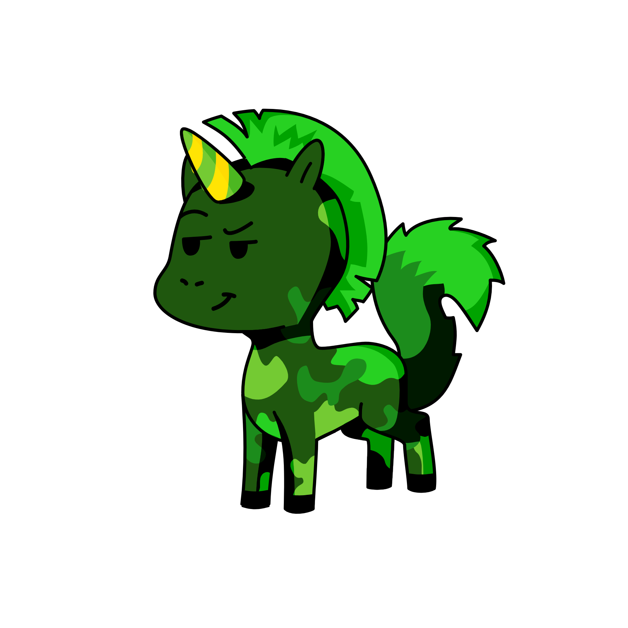 Venyour, the unicorn