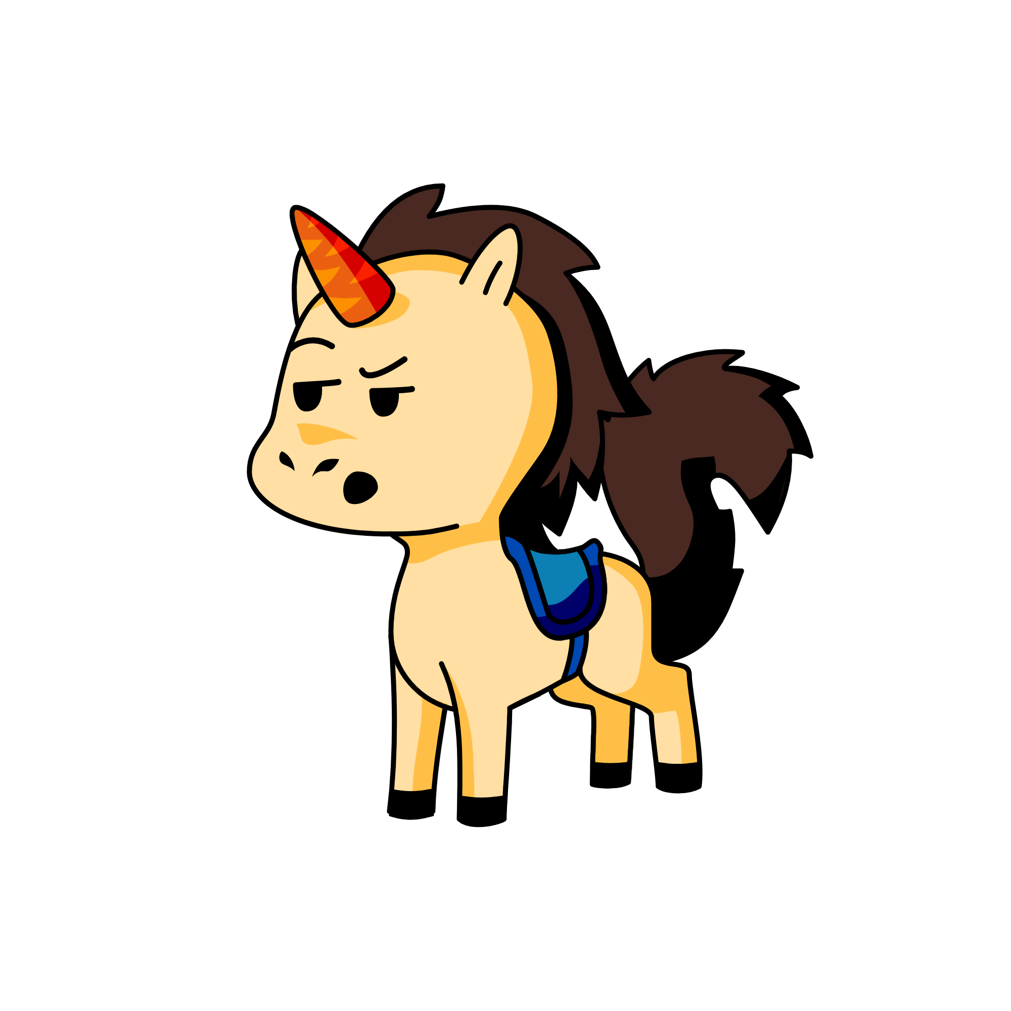 West, the unicorn