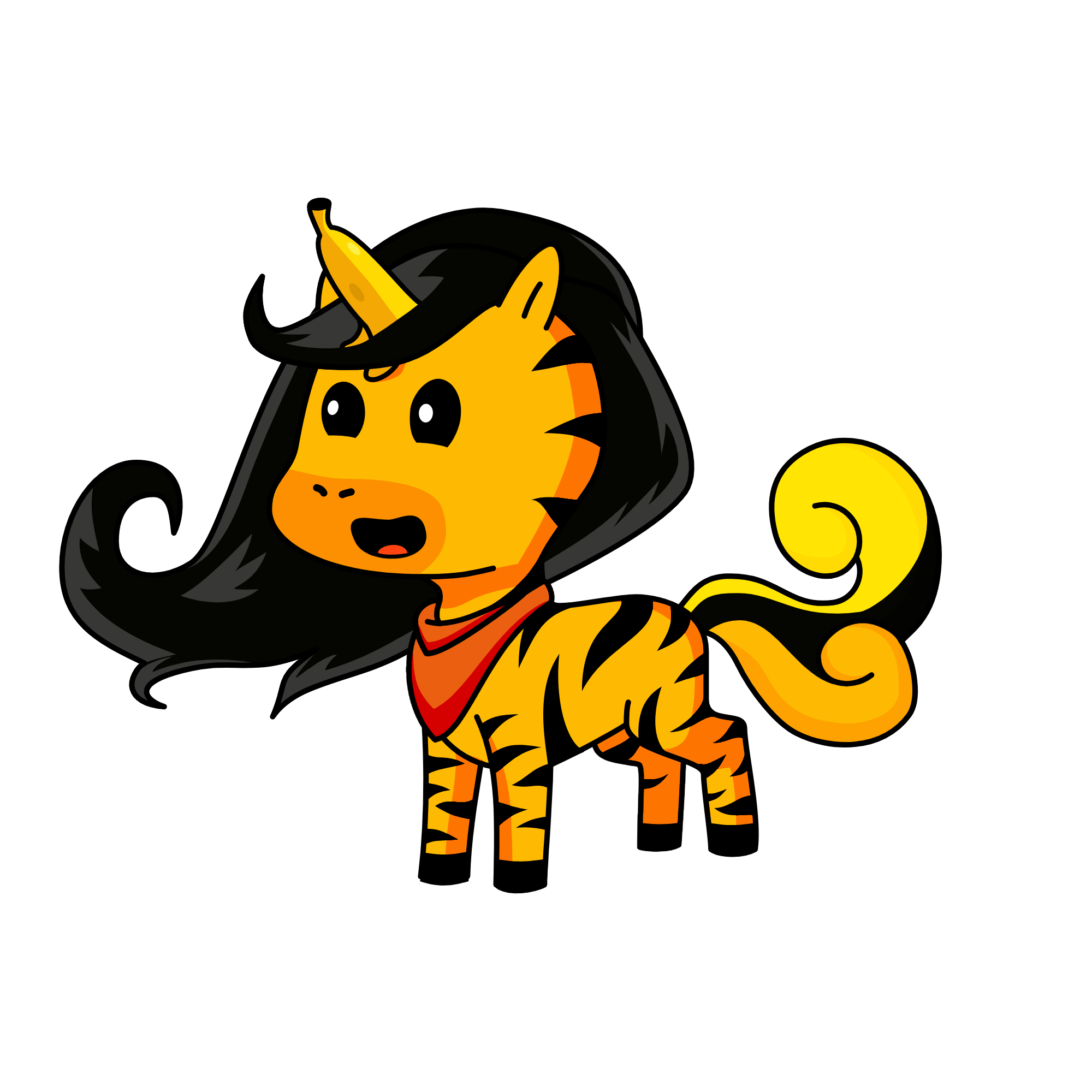 Banana , the unicorn