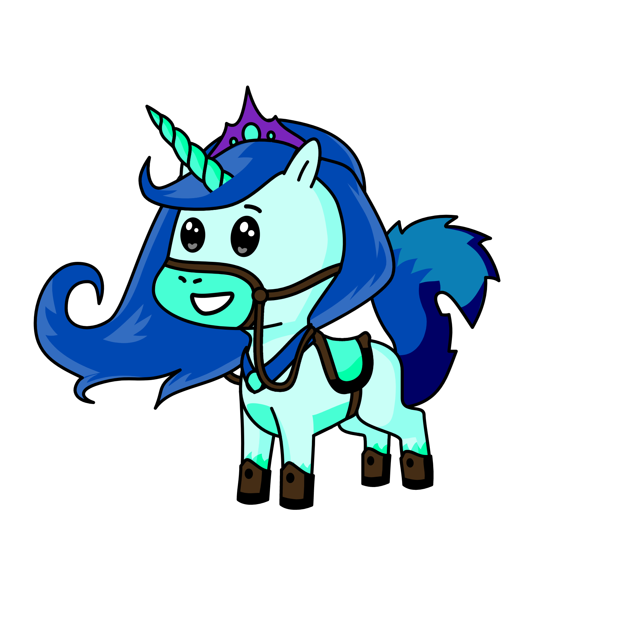 Elle, the unicorn