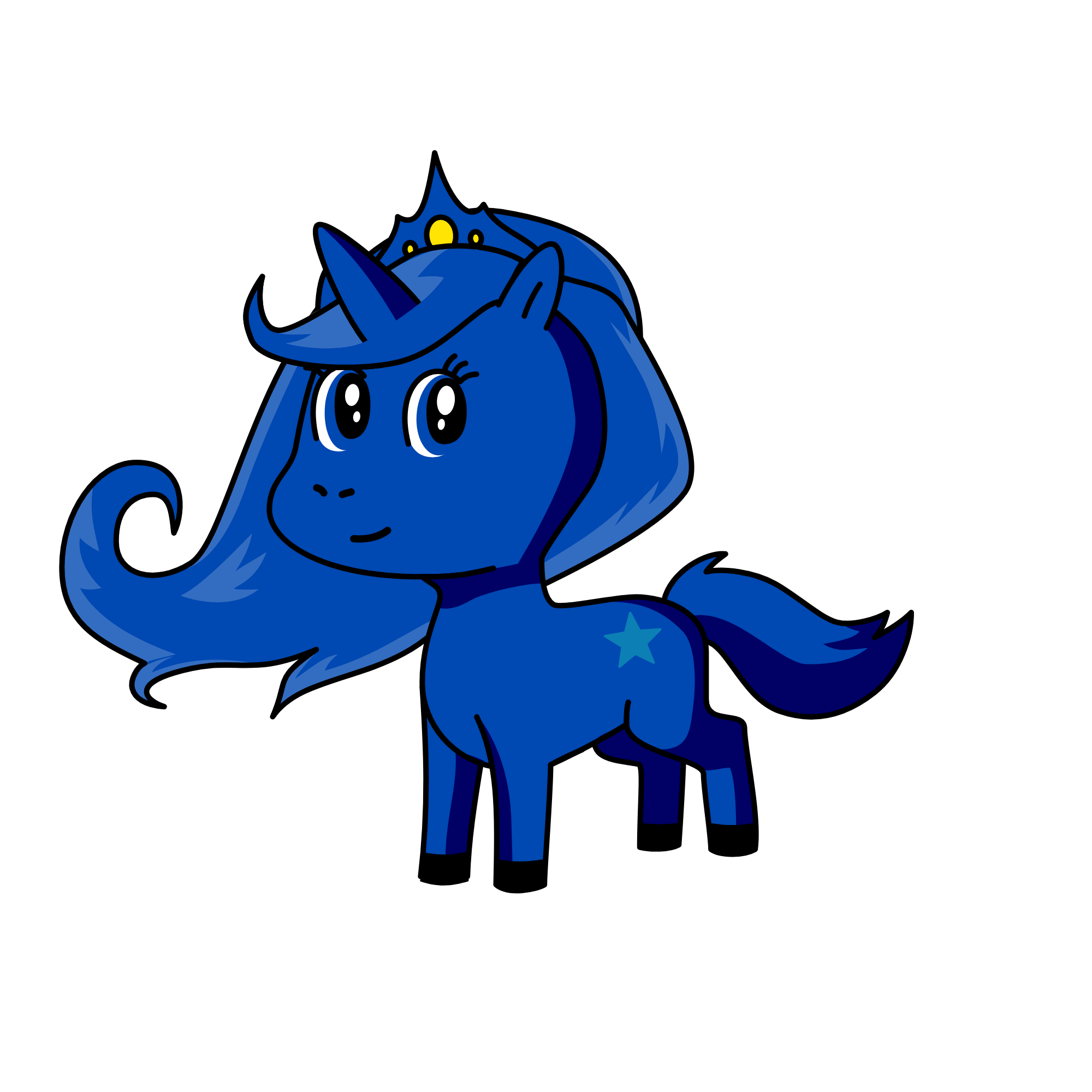 luna, the unicorn