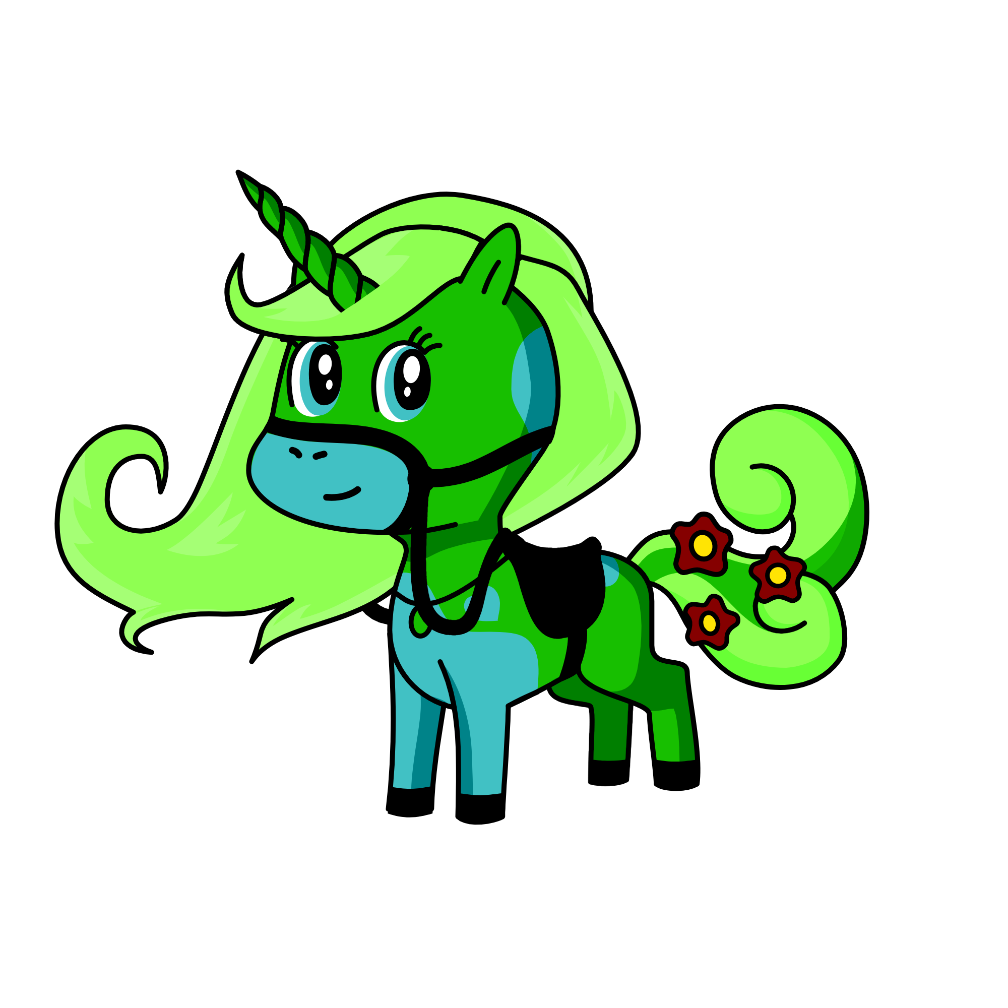 Flola, the unicorn