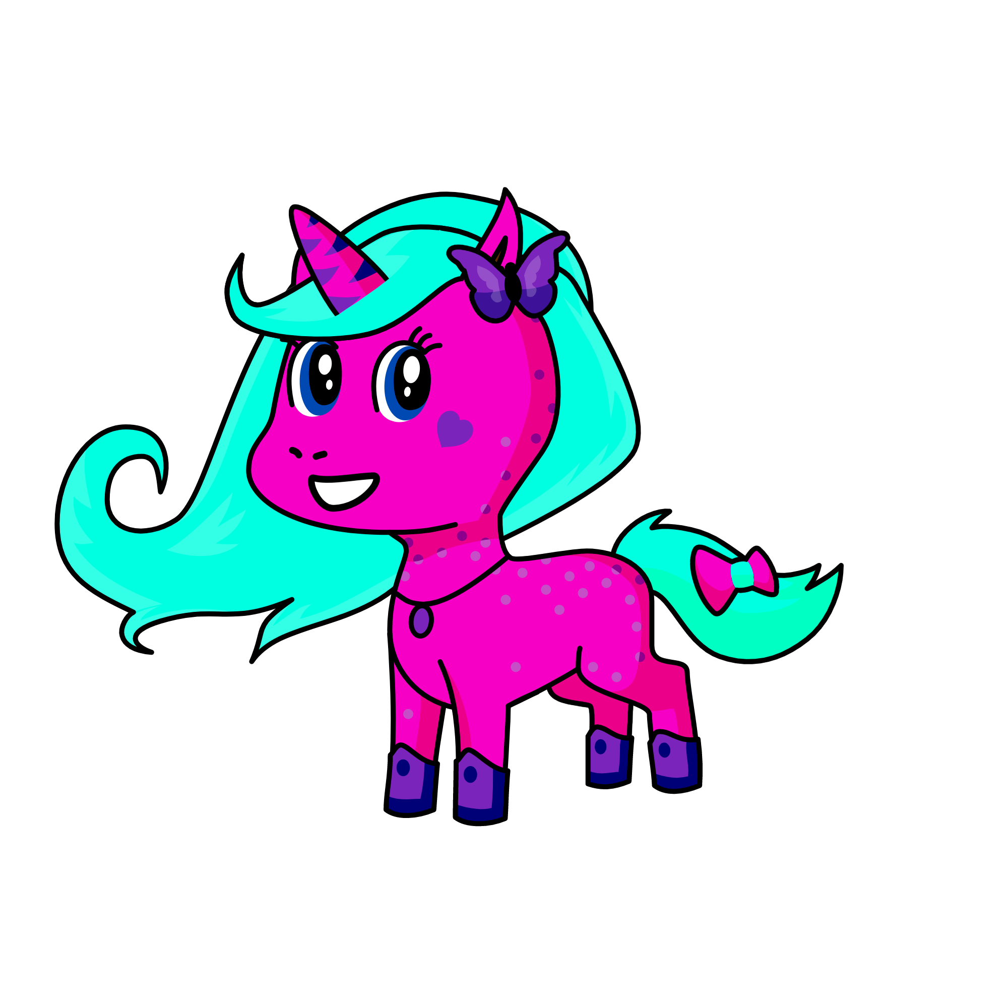 Princess Bhav, the unicorn