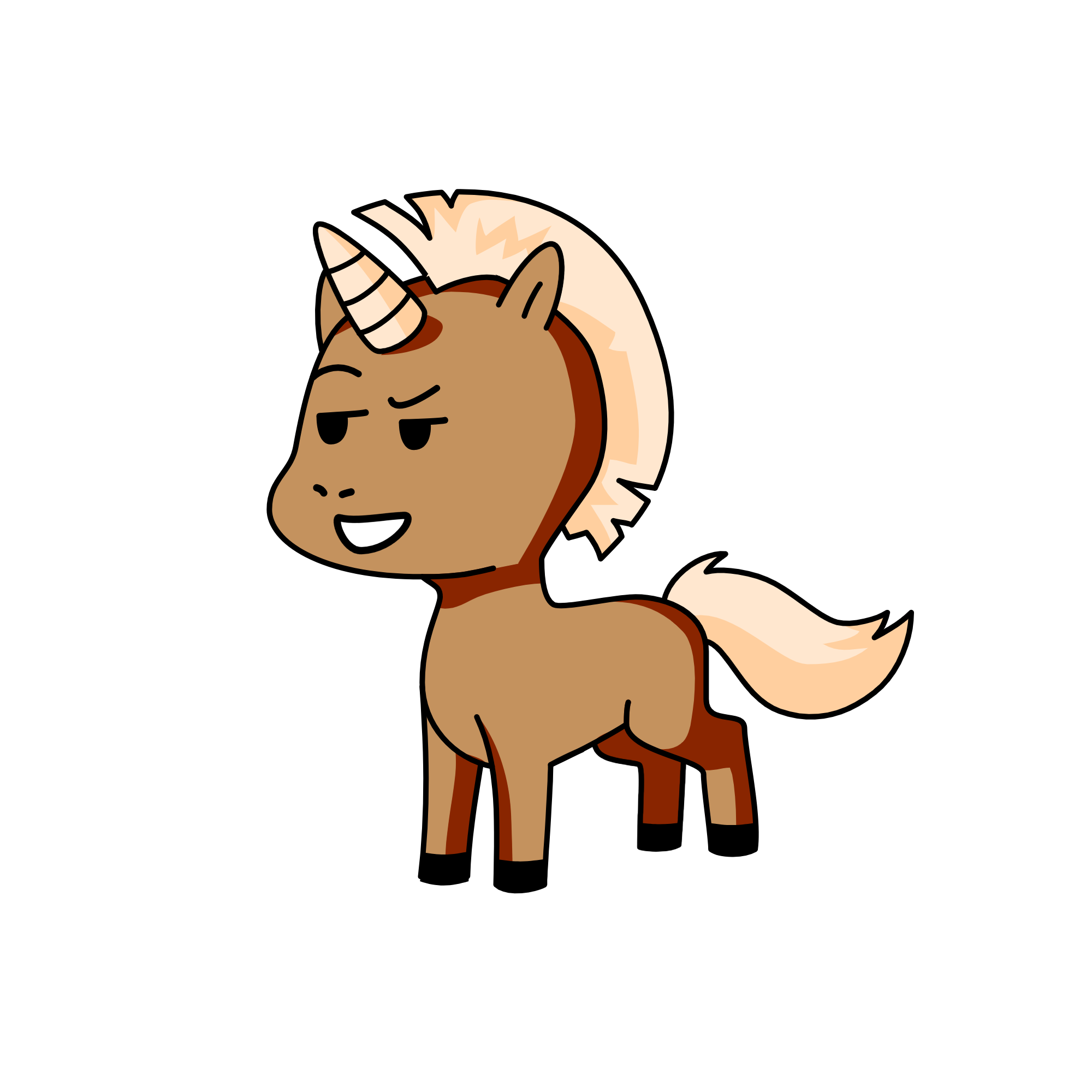 Impostoe, the unicorn