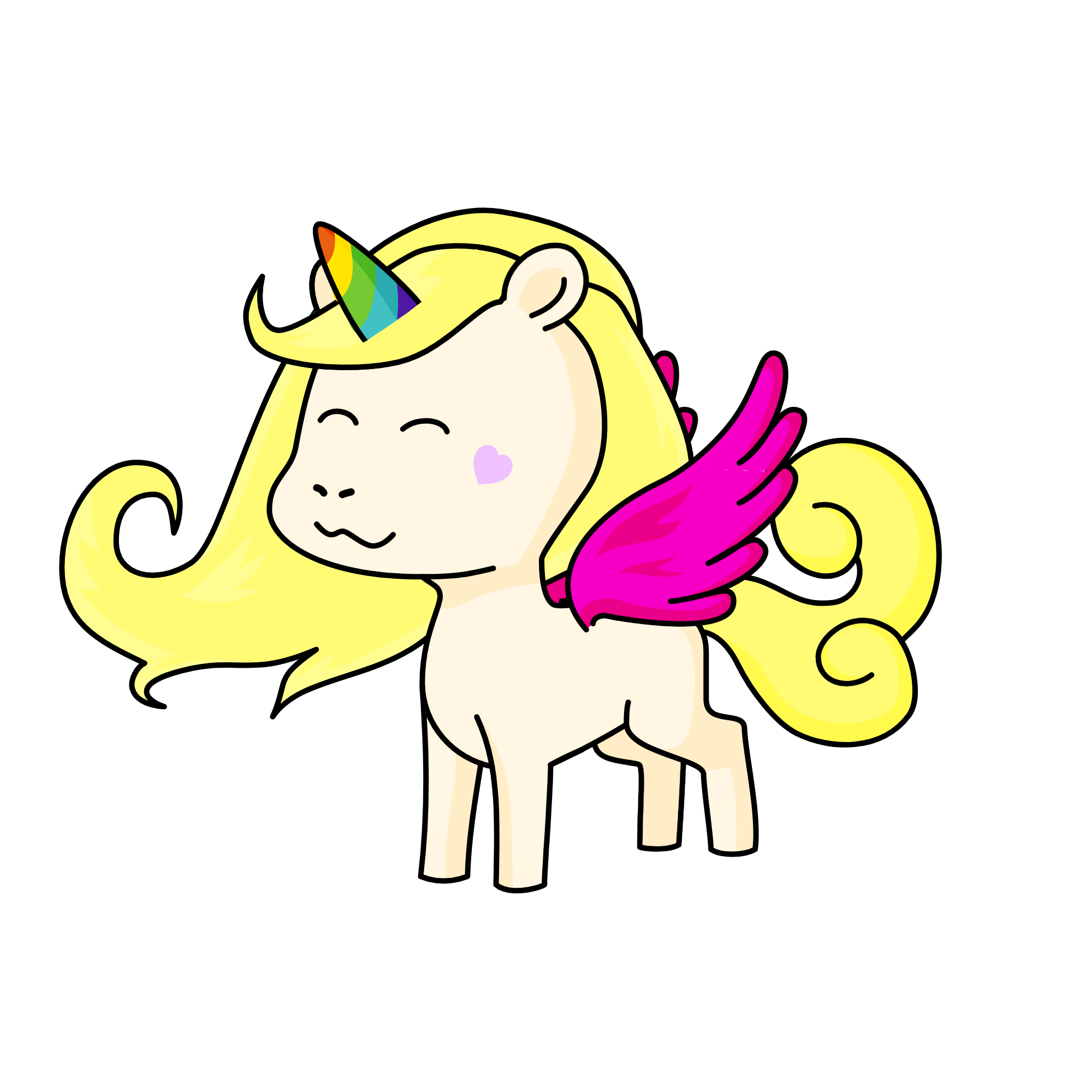 sunshine, the unicorn