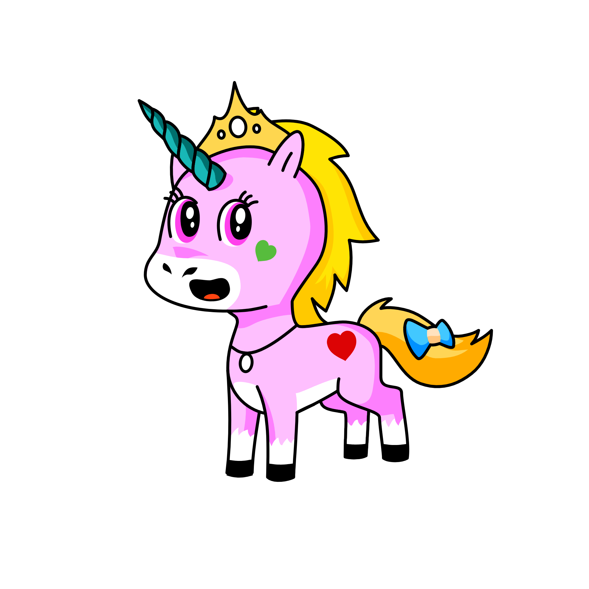 kenadie, the unicorn