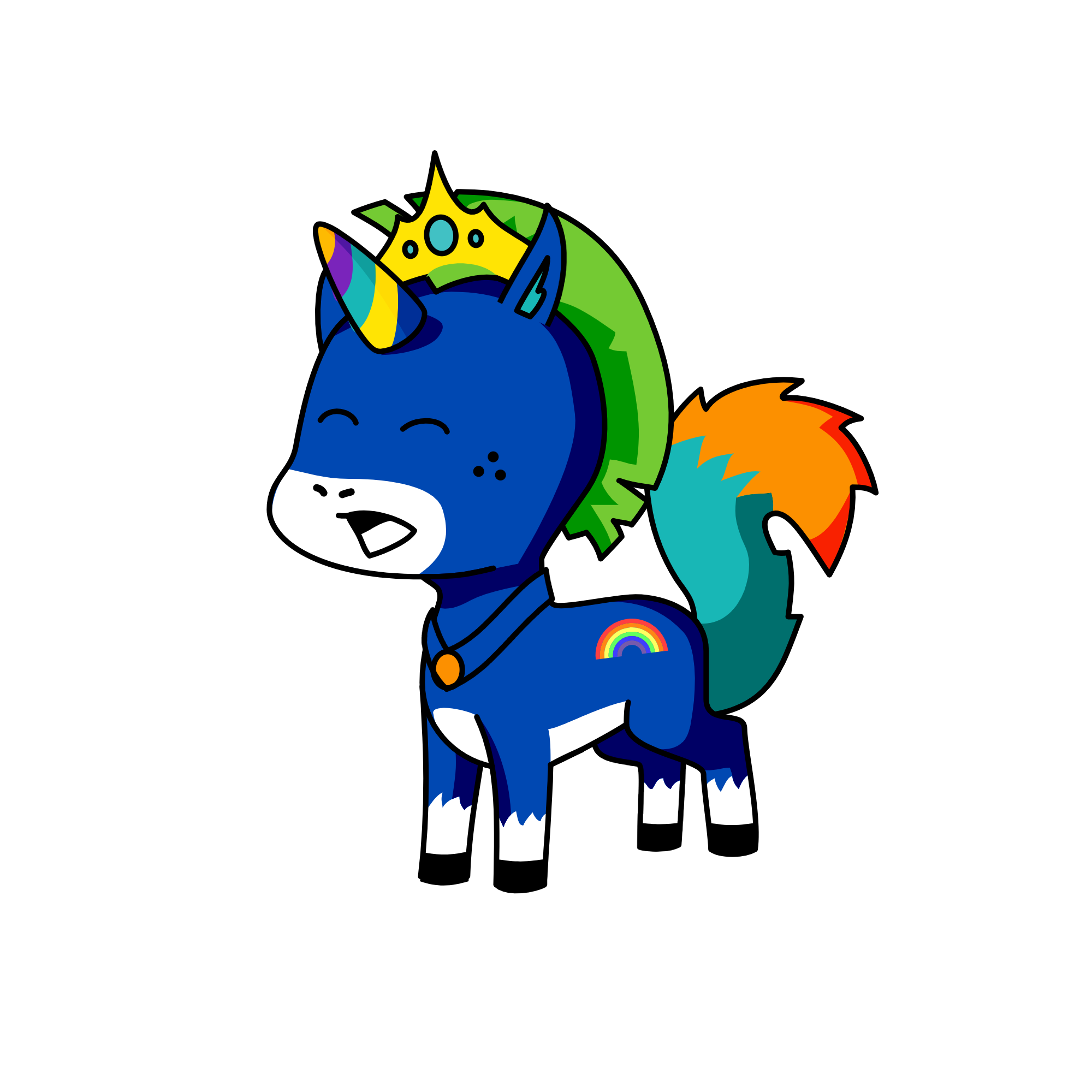 hi, the unicorn