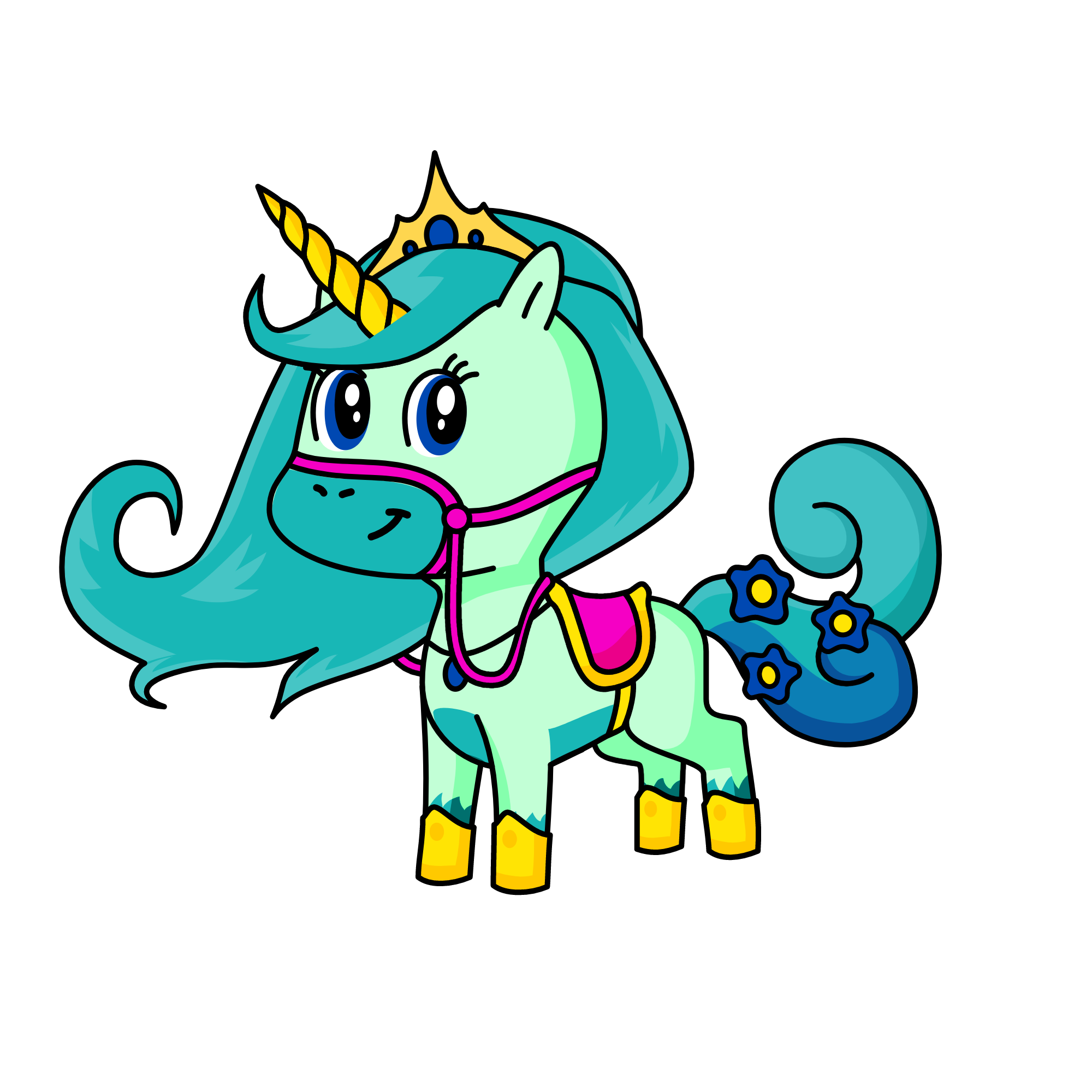 Luna, the unicorn
