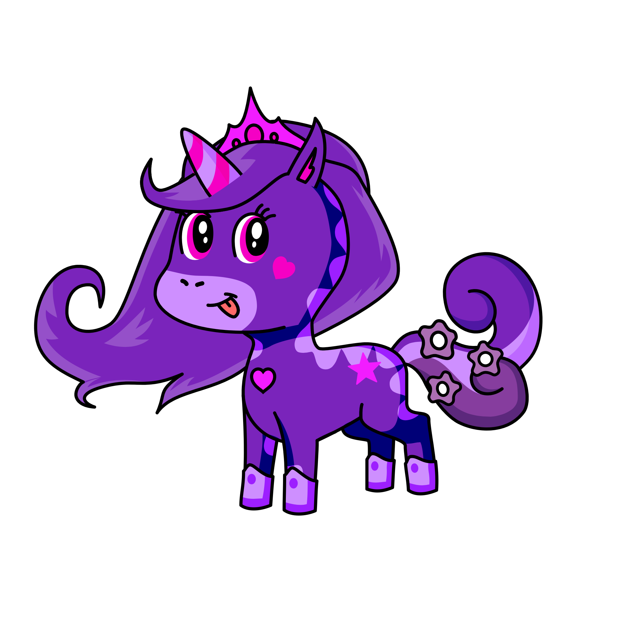 Luna, the unicorn