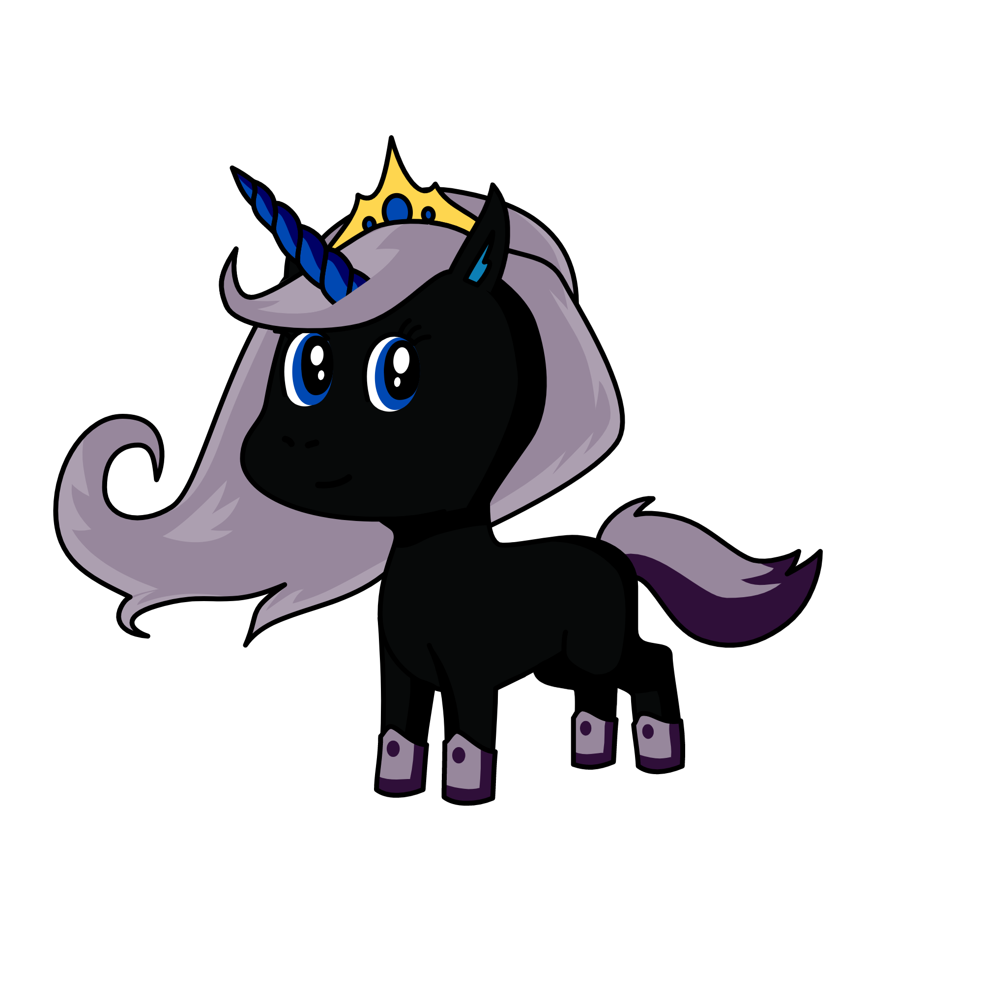 moon!, the unicorn