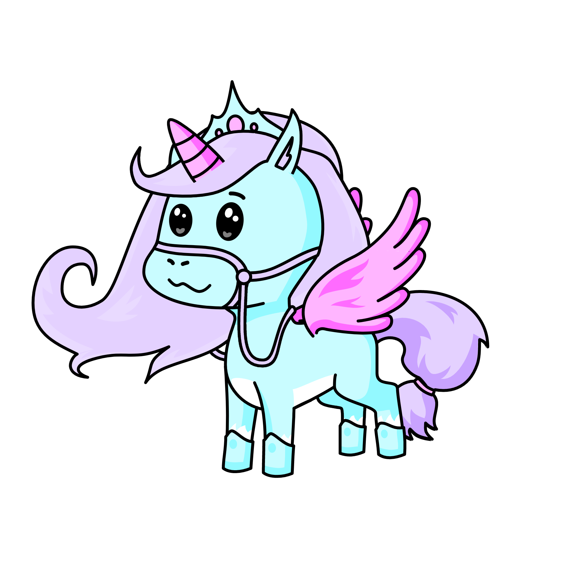 prinsess frost, the unicorn