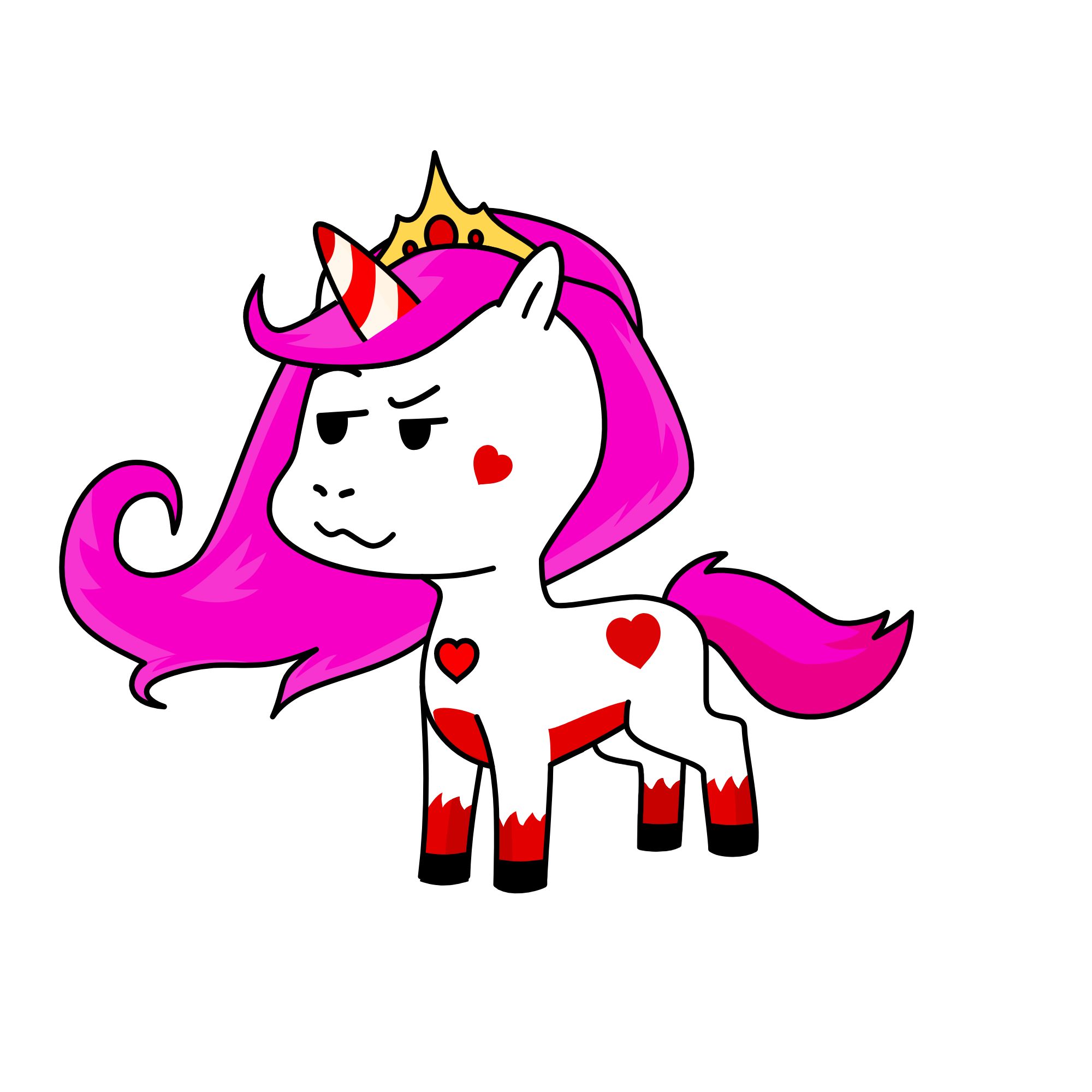 Lovey Dovey, the unicorn