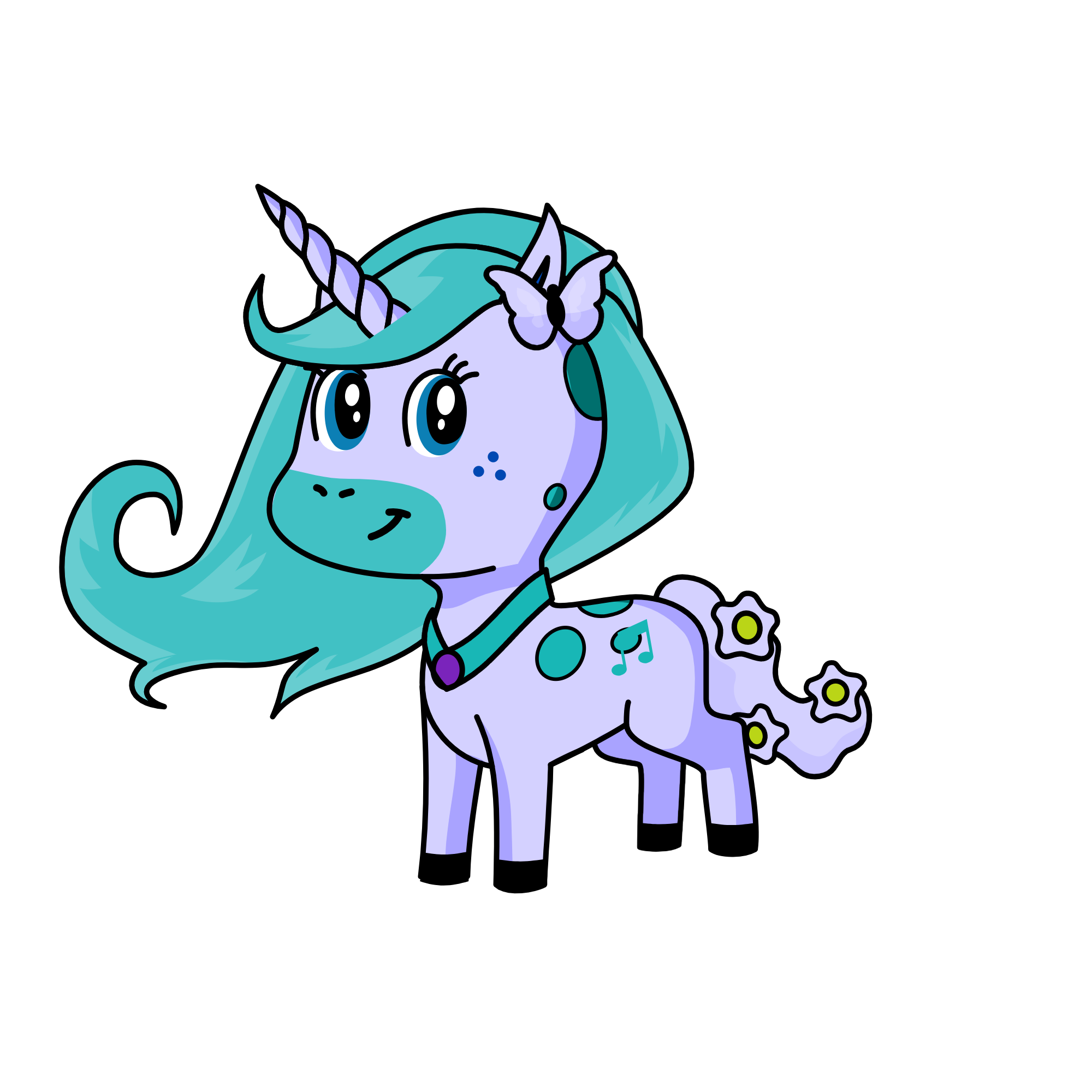 Wynter, the unicorn