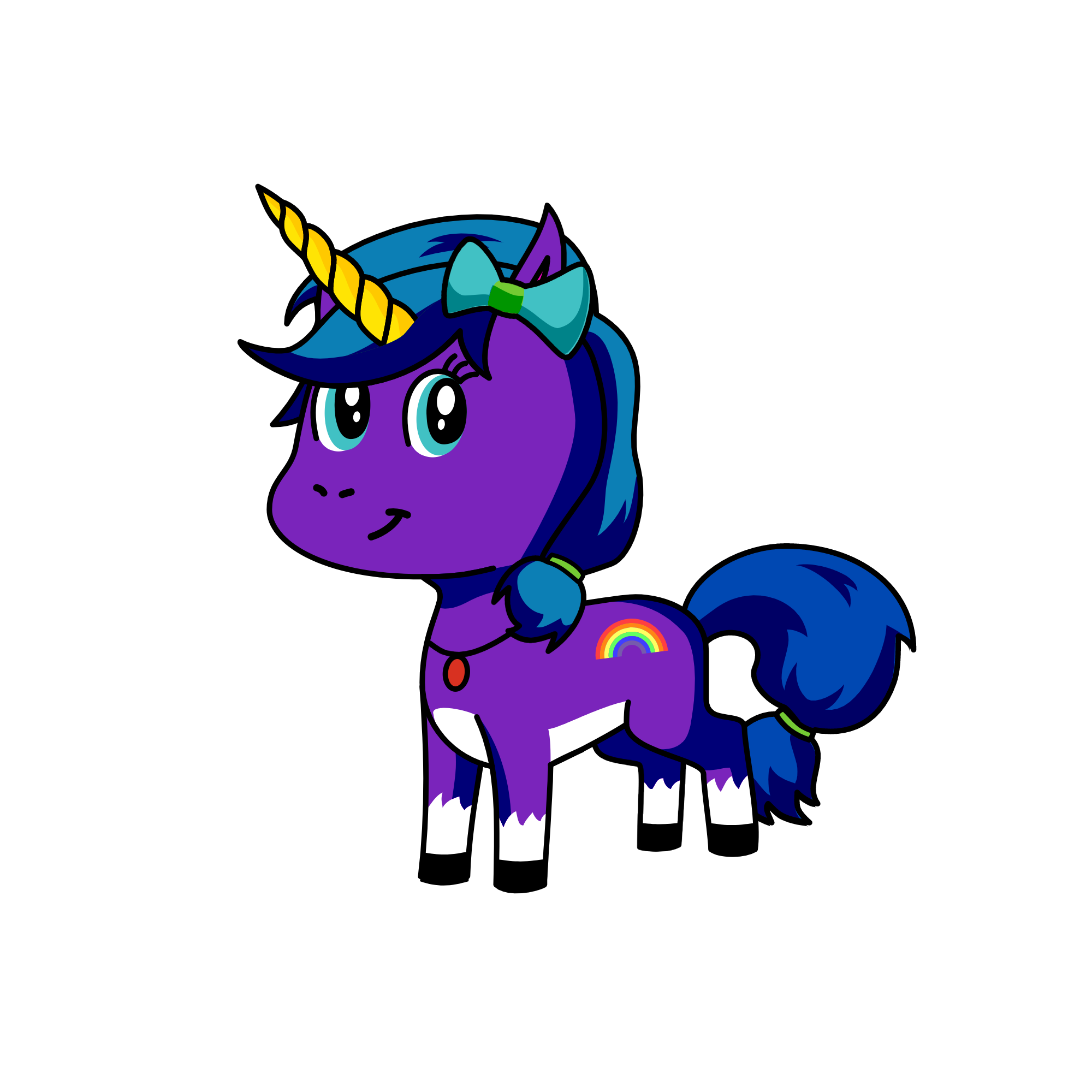Midnight, the unicorn