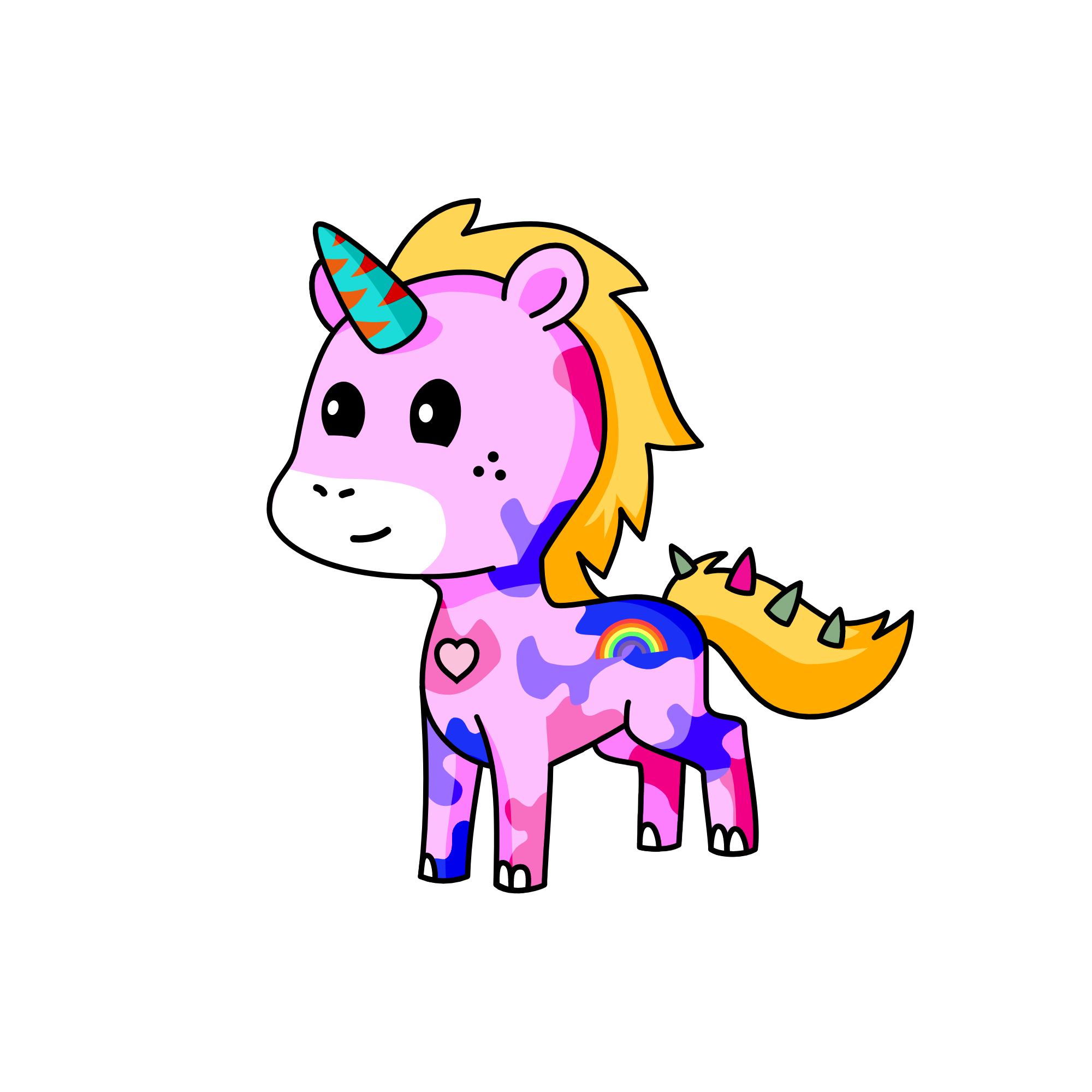 prettycorn, the unicorn