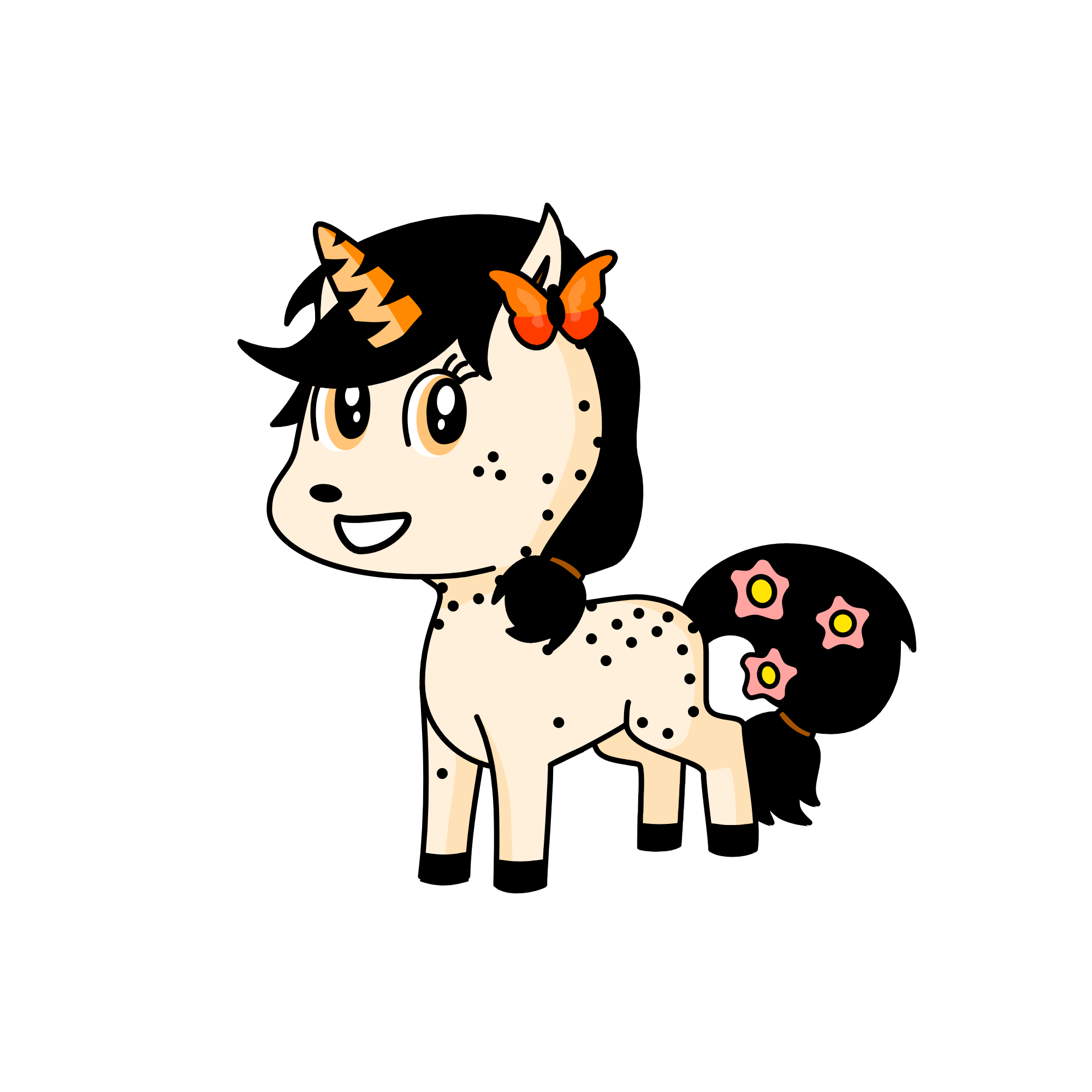 Monarch Butterflin, the unicorn