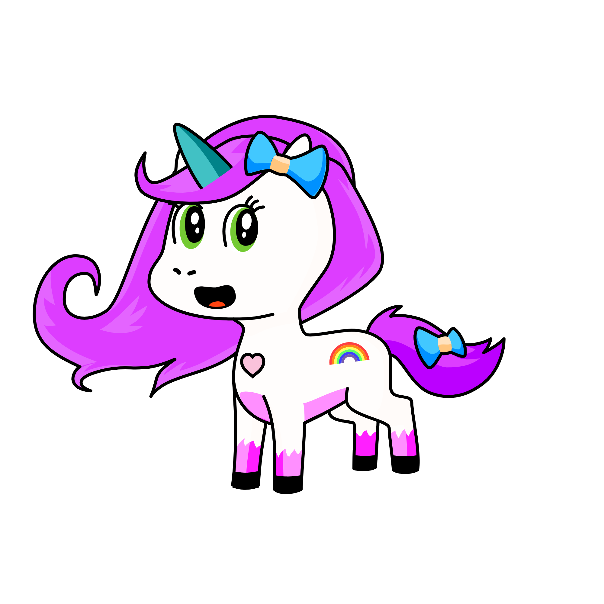 POPO, the unicorn