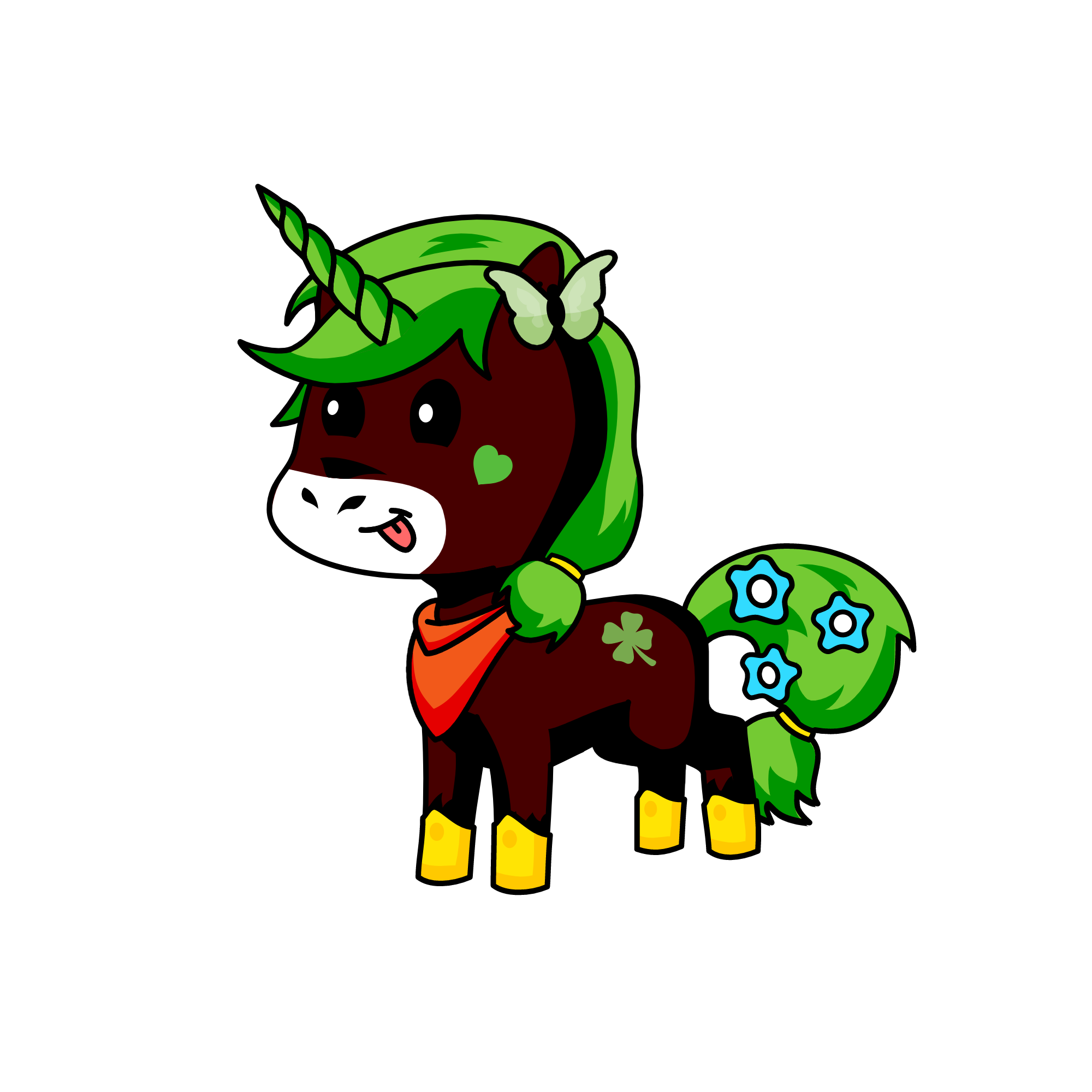 tree, the unicorn
