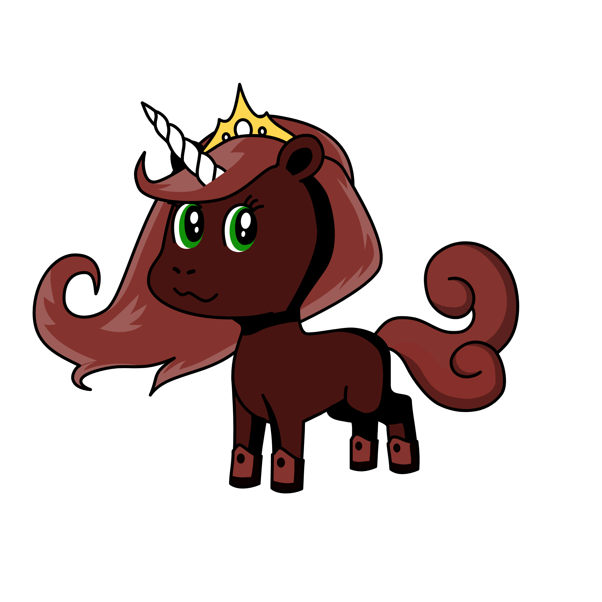 Pinewood, the unicorn
