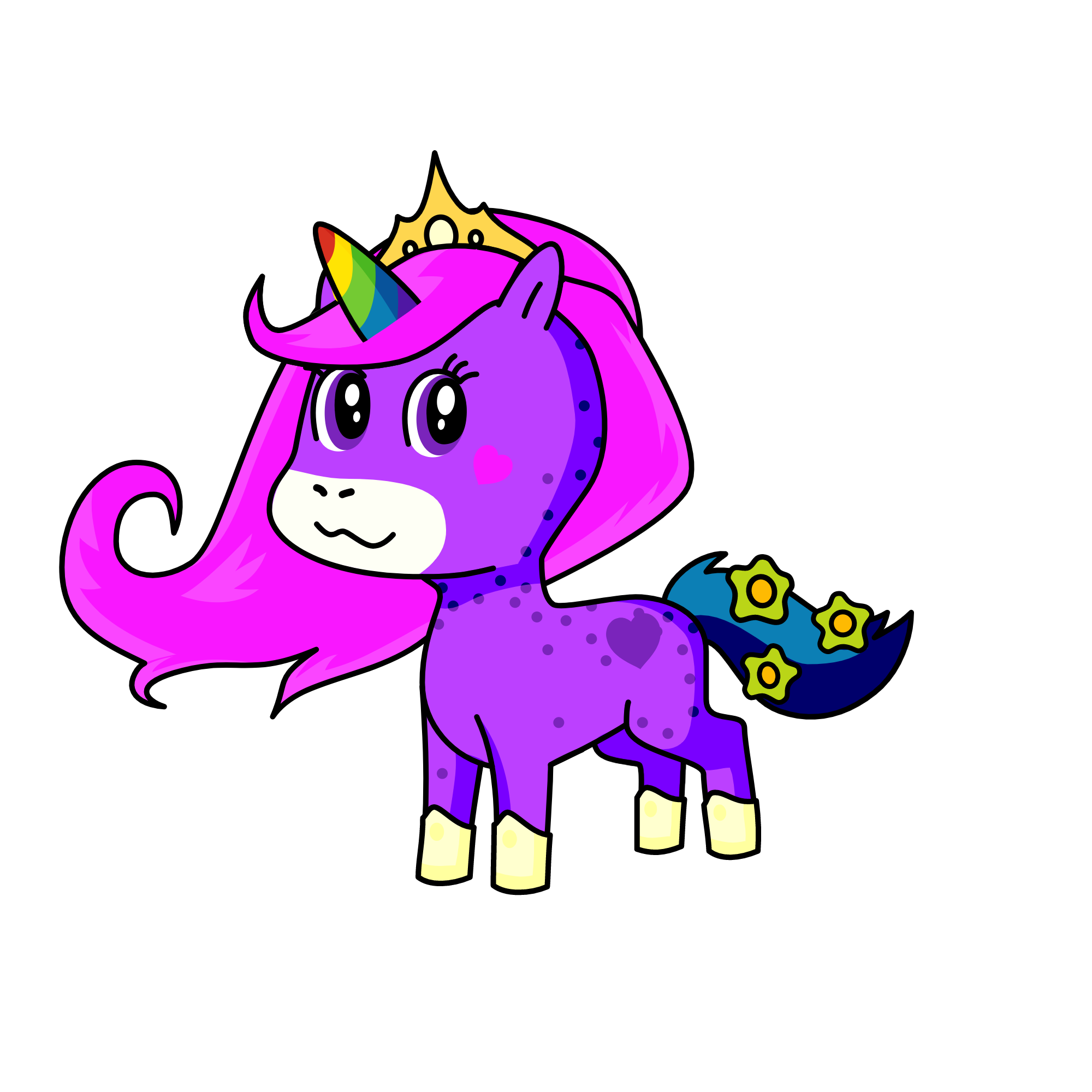 perla rosa, the unicorn