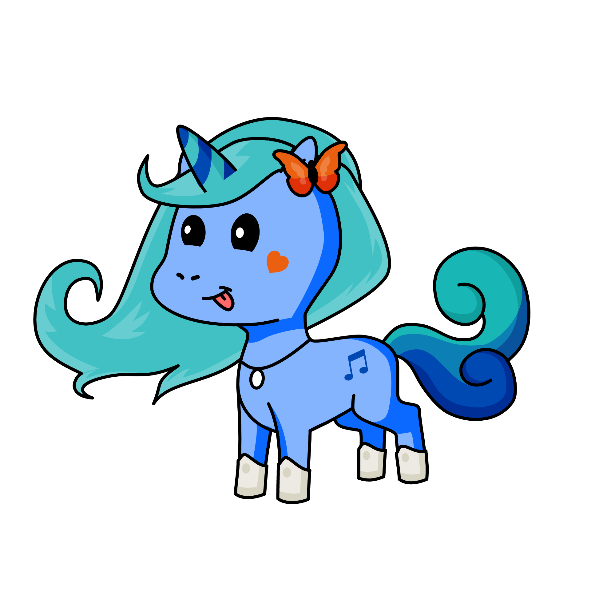 Glaceon, the unicorn
