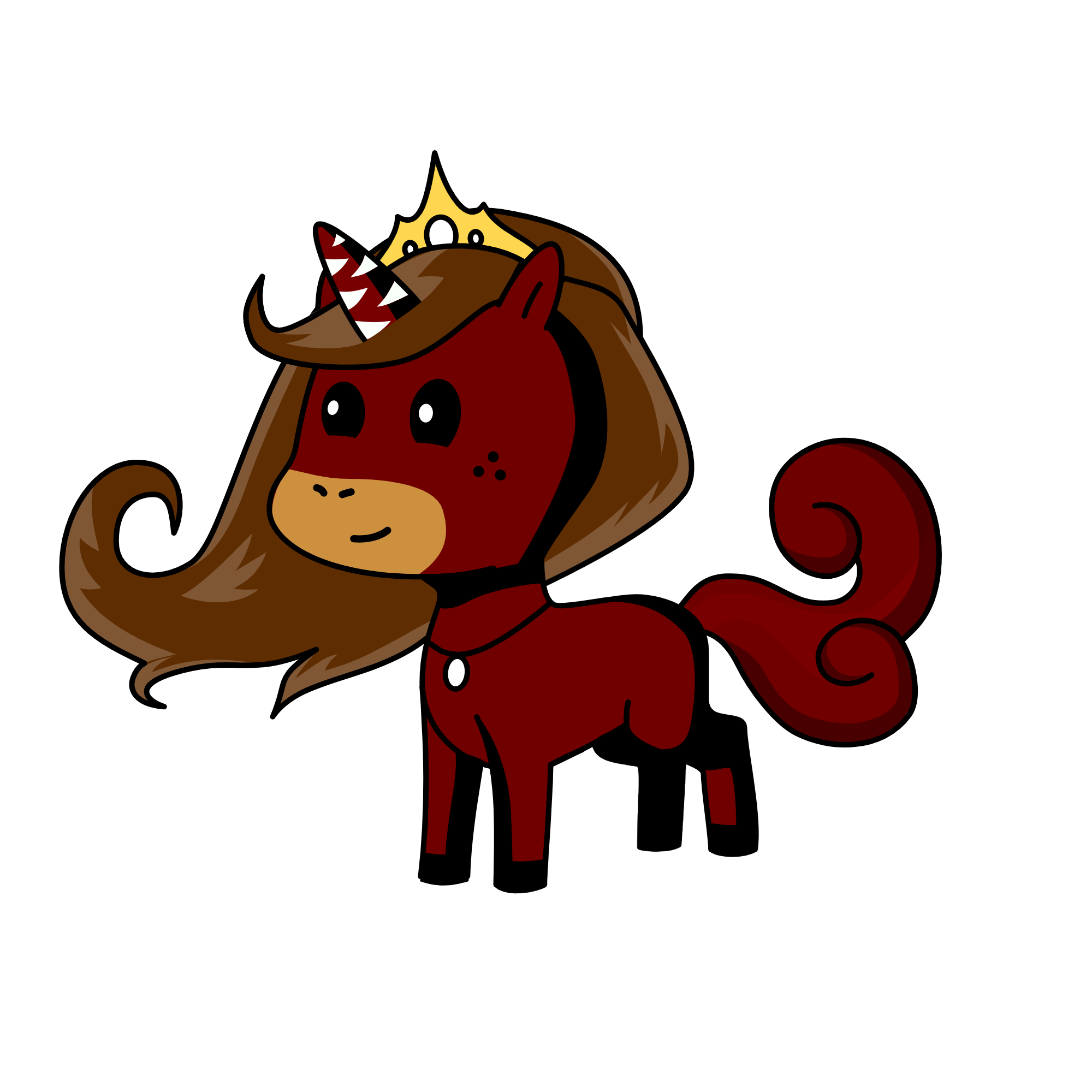 pinewood queen, the unicorn