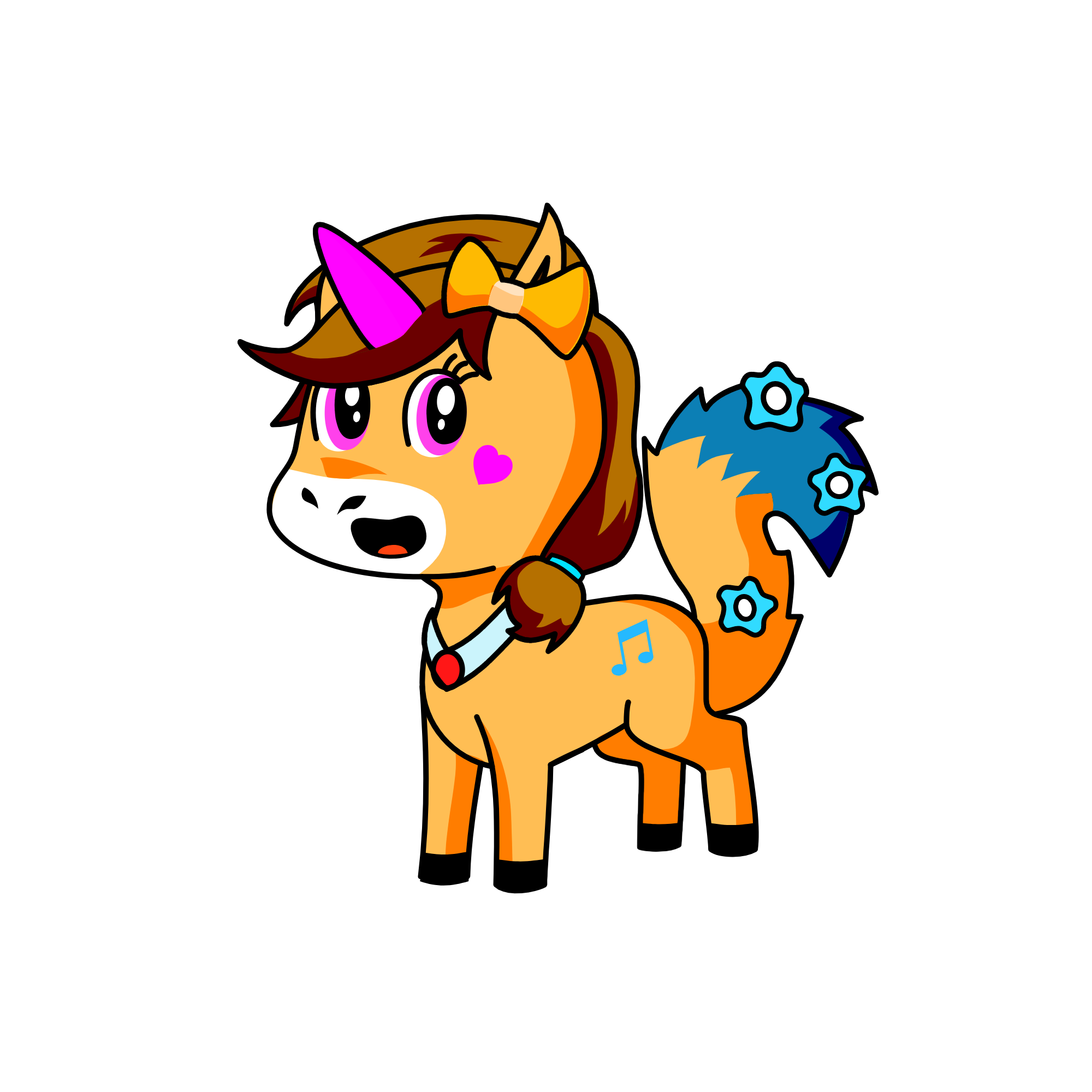 Abria, the unicorn