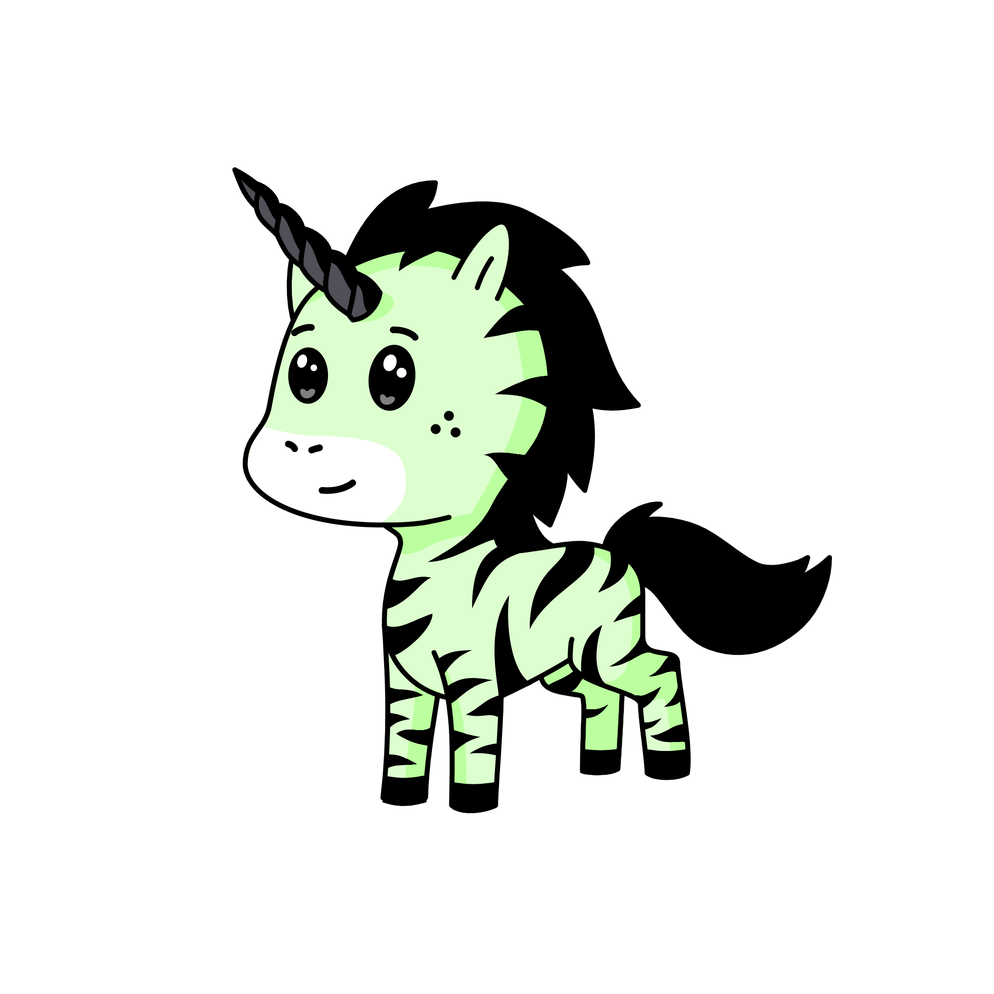Zebracorn, the unicorn