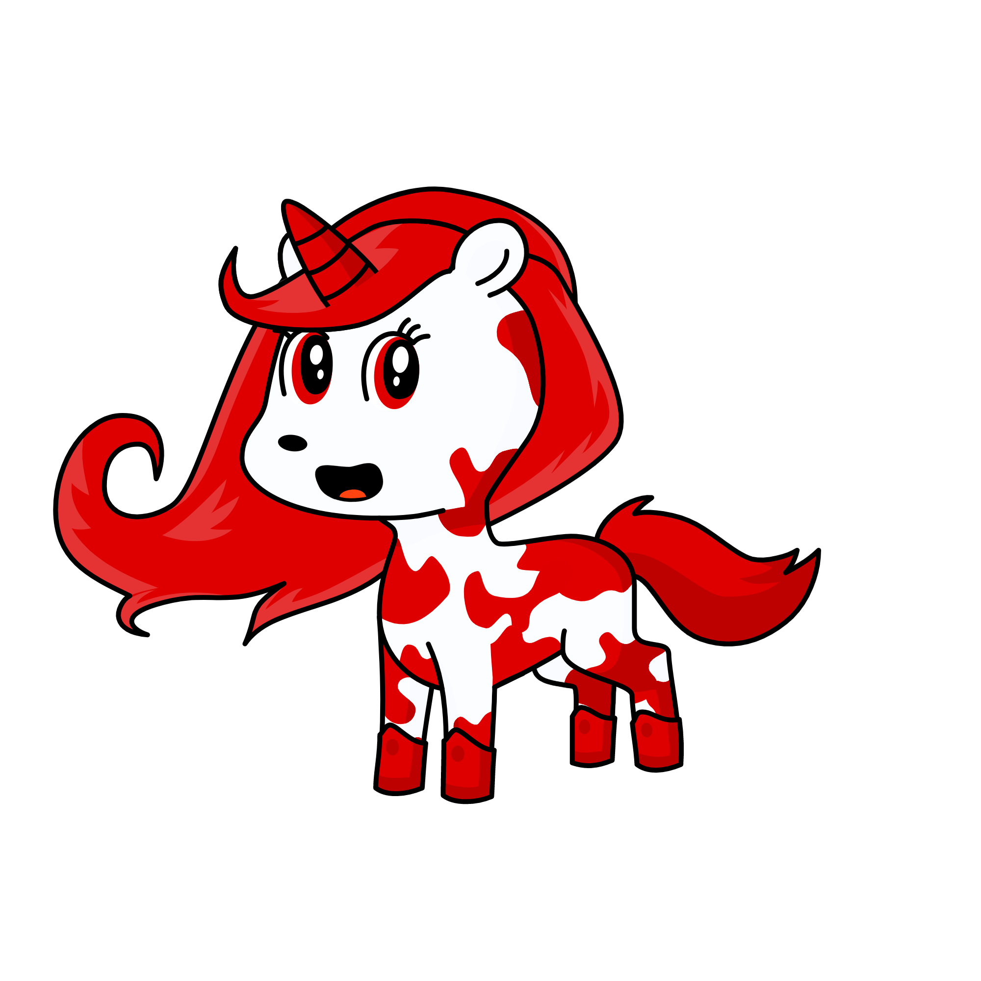 rose, the unicorn