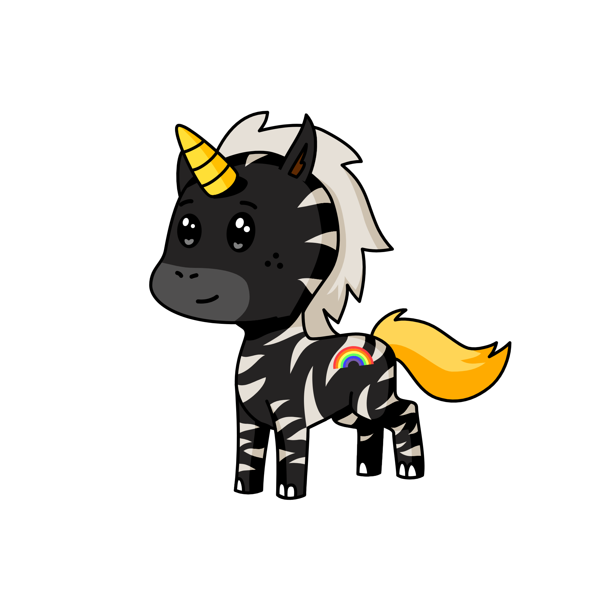 Moon, the unicorn