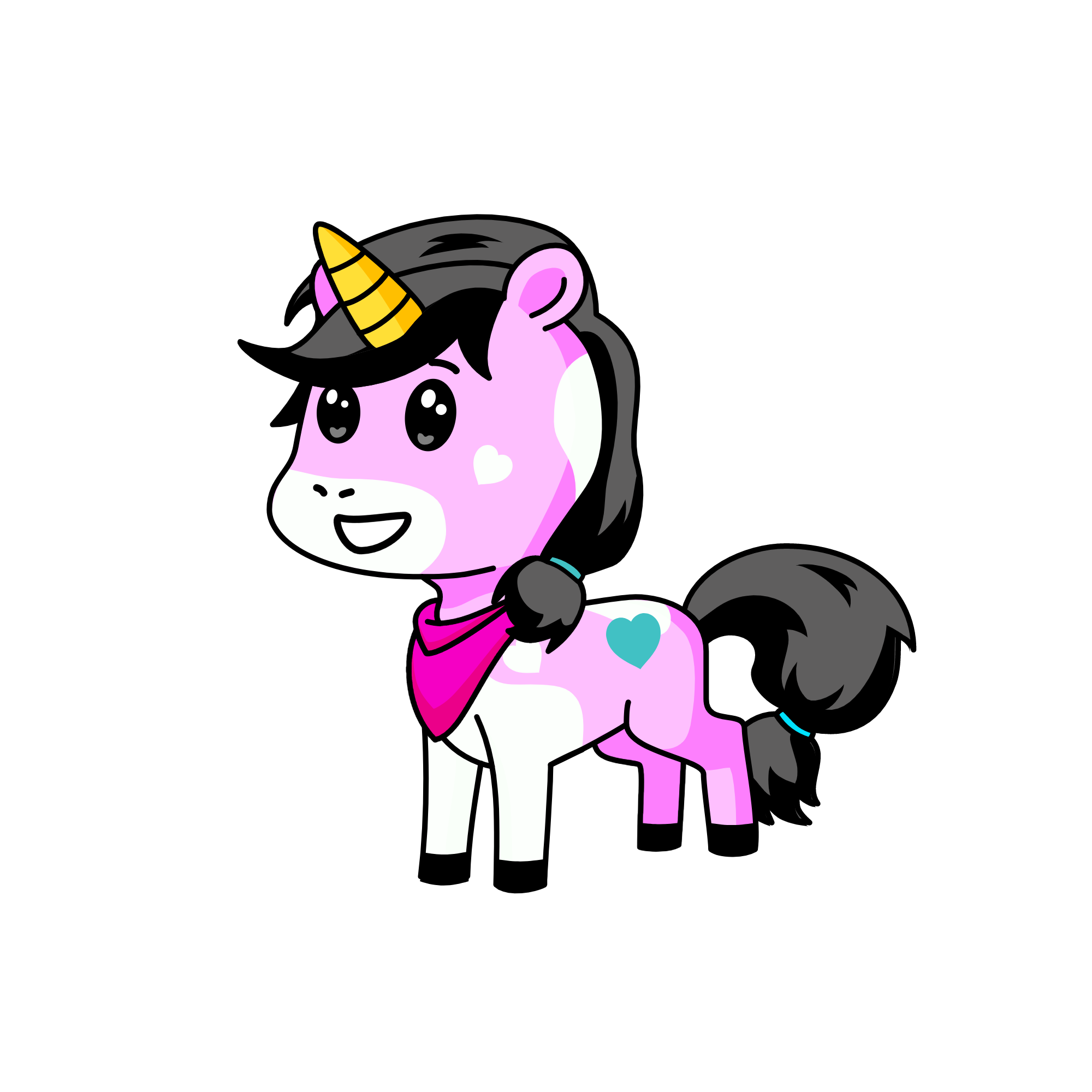 Polka, the unicorn