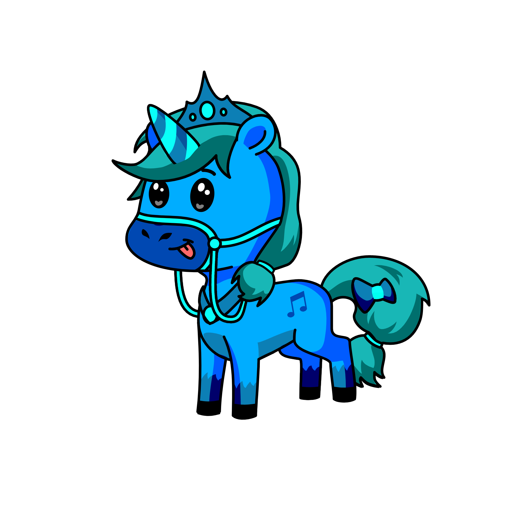 Queen Ice, the unicorn