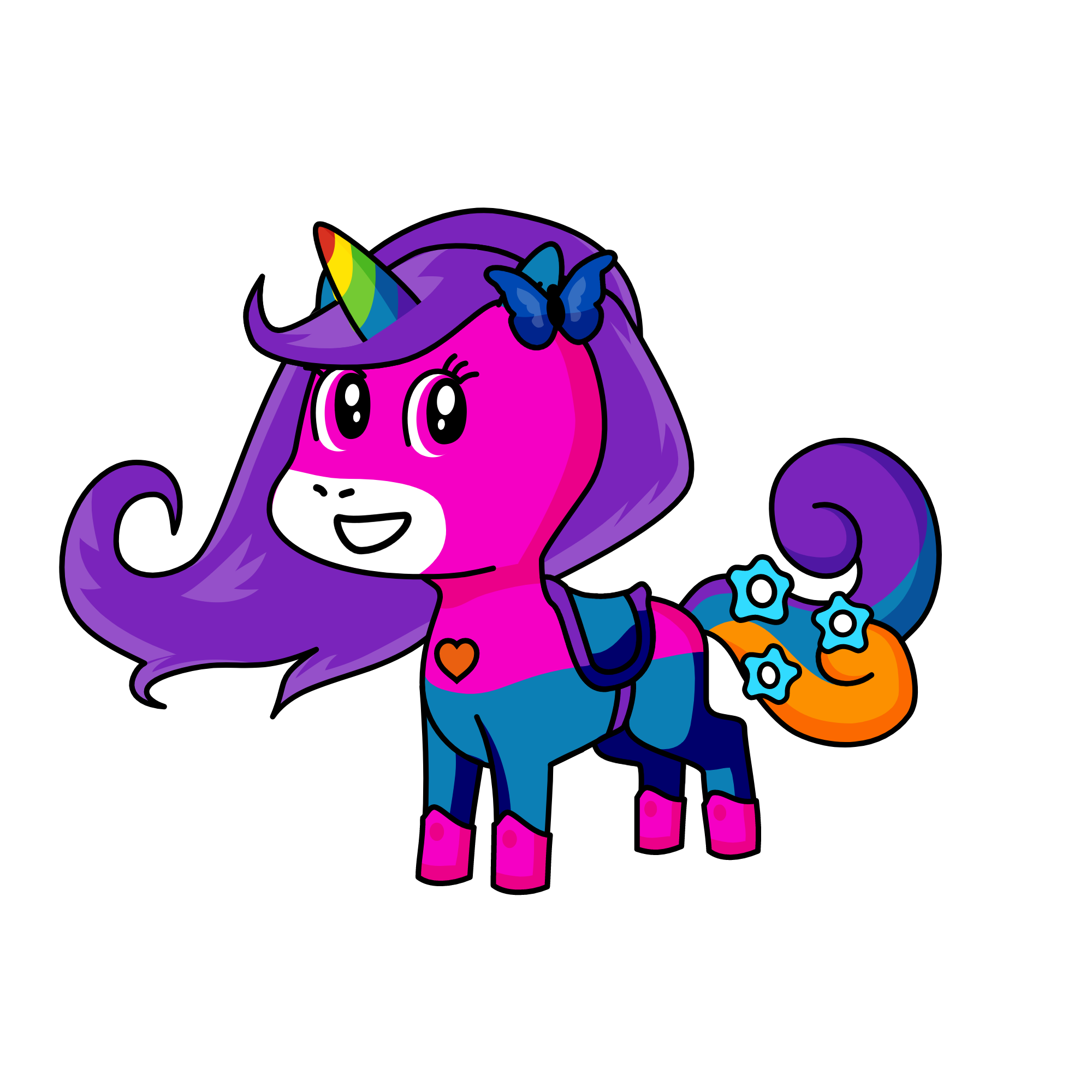 beauty, the unicorn
