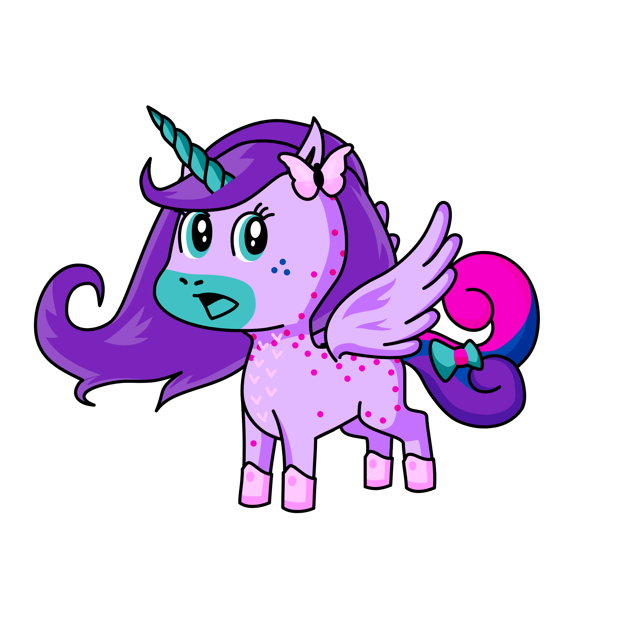 GalaxyGamerRoblox, the unicorn