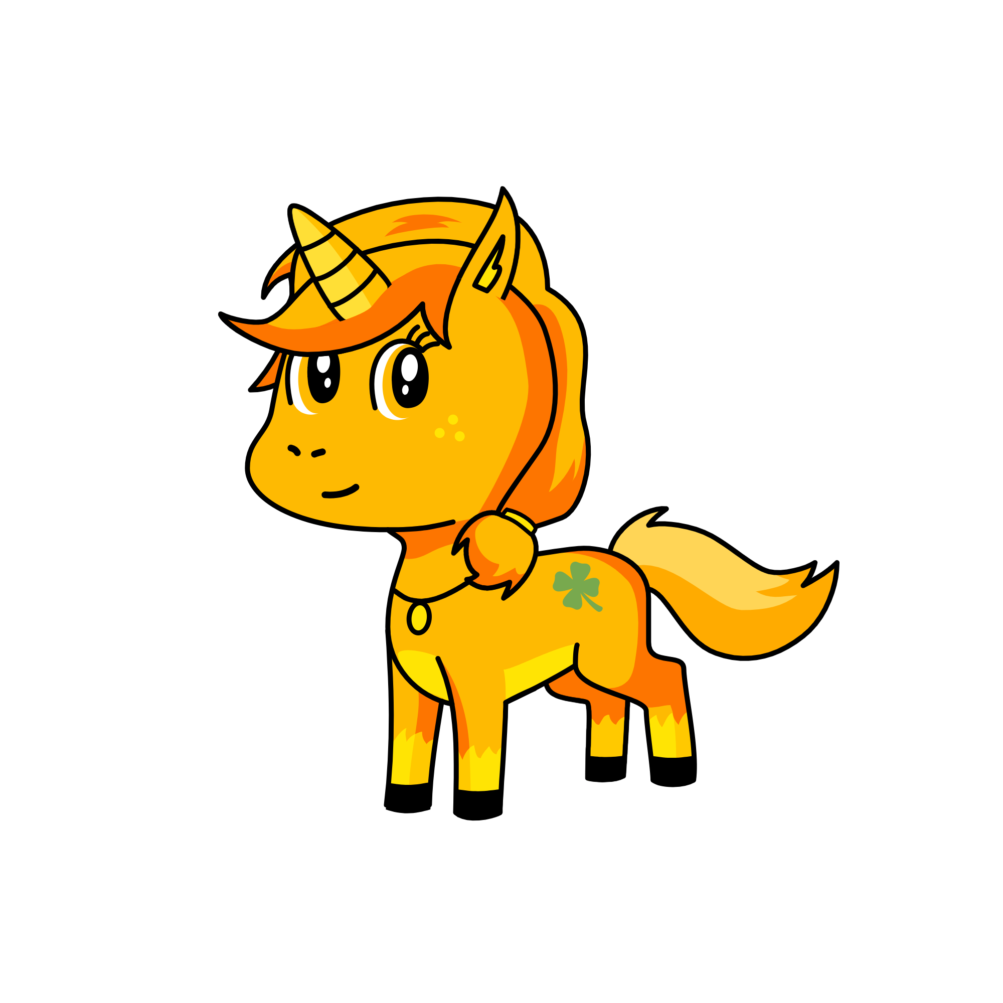 apple jack 🍎, the unicorn