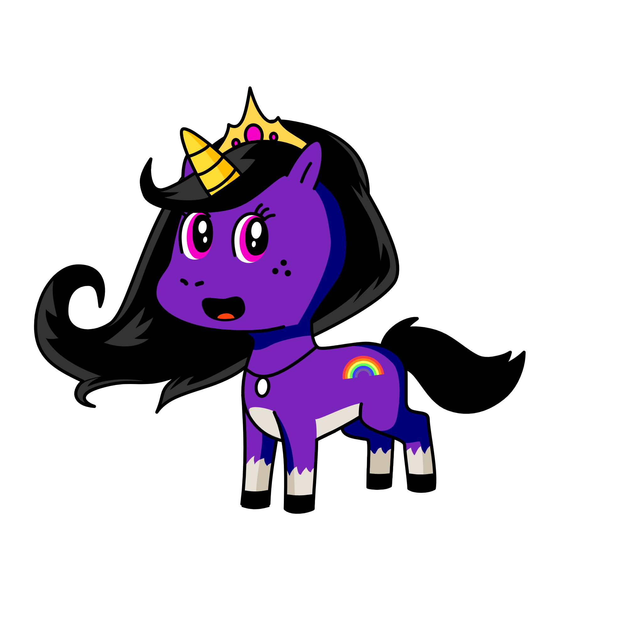 Twilight Sparkle, the unicorn