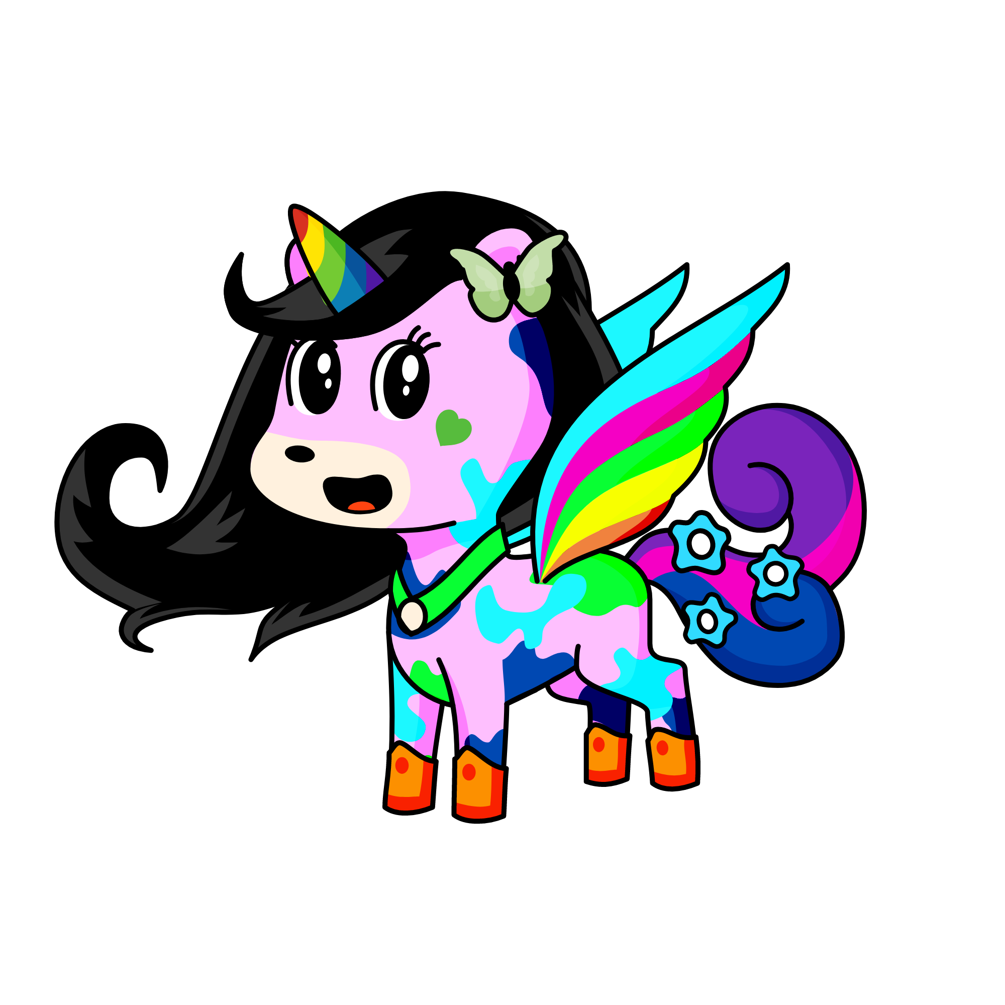 Flora, the unicorn