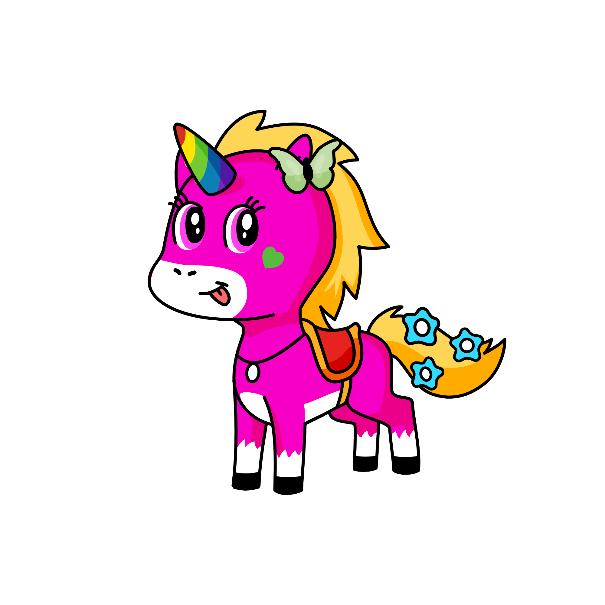 sweetie pie, the unicorn