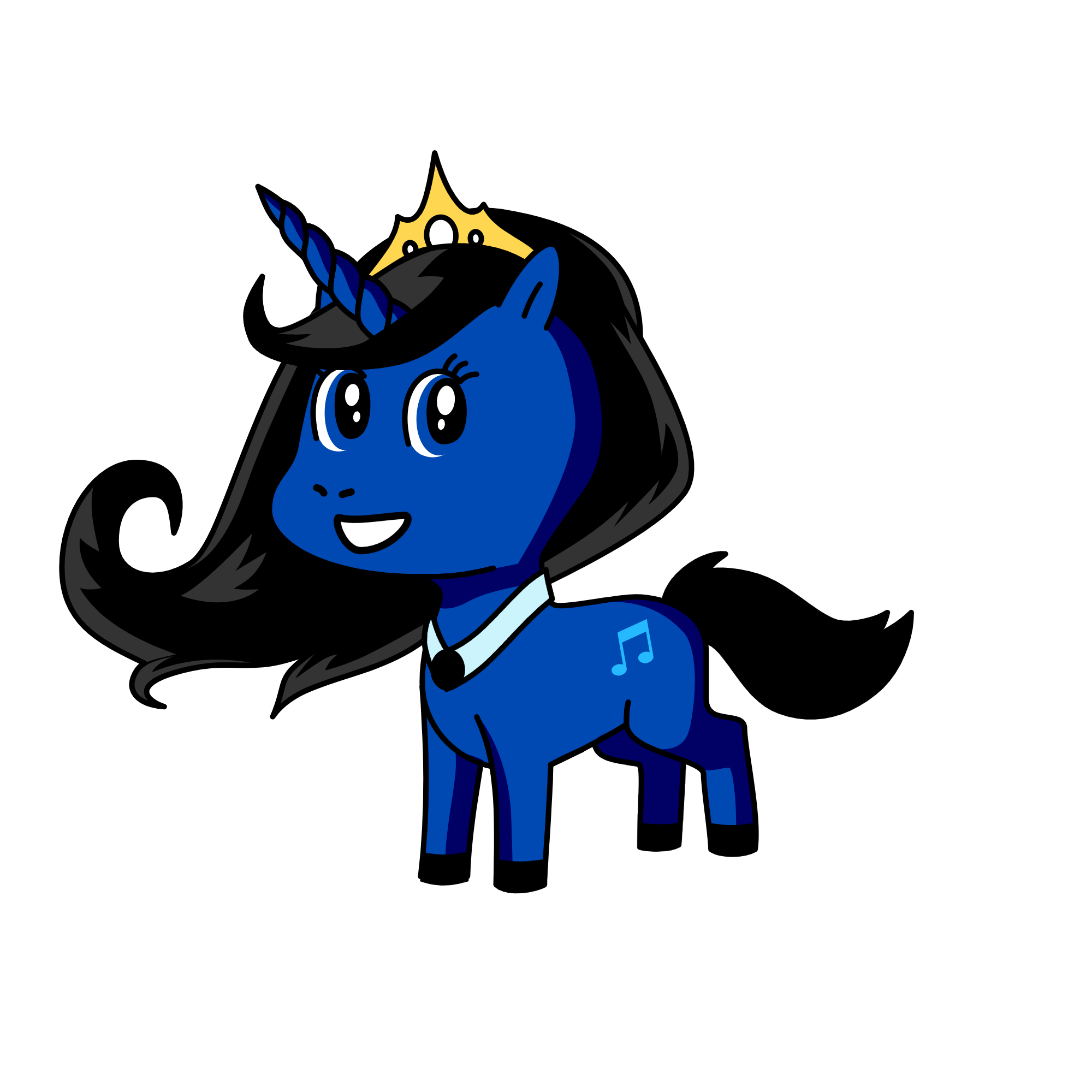 princess luna, the unicorn