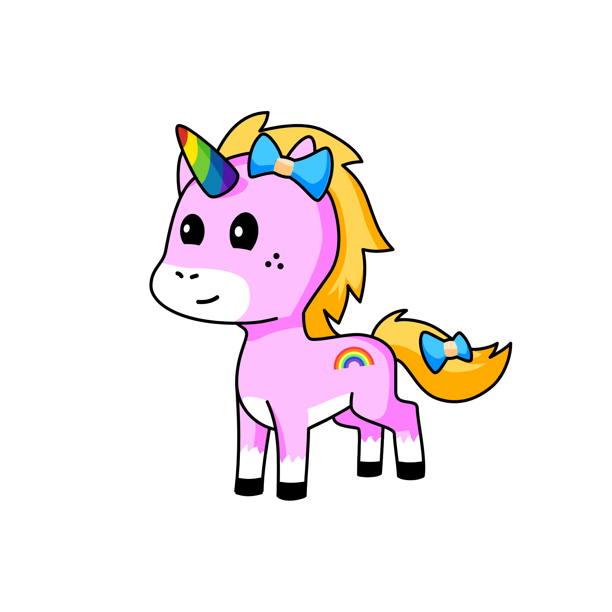 Lucky, the unicorn