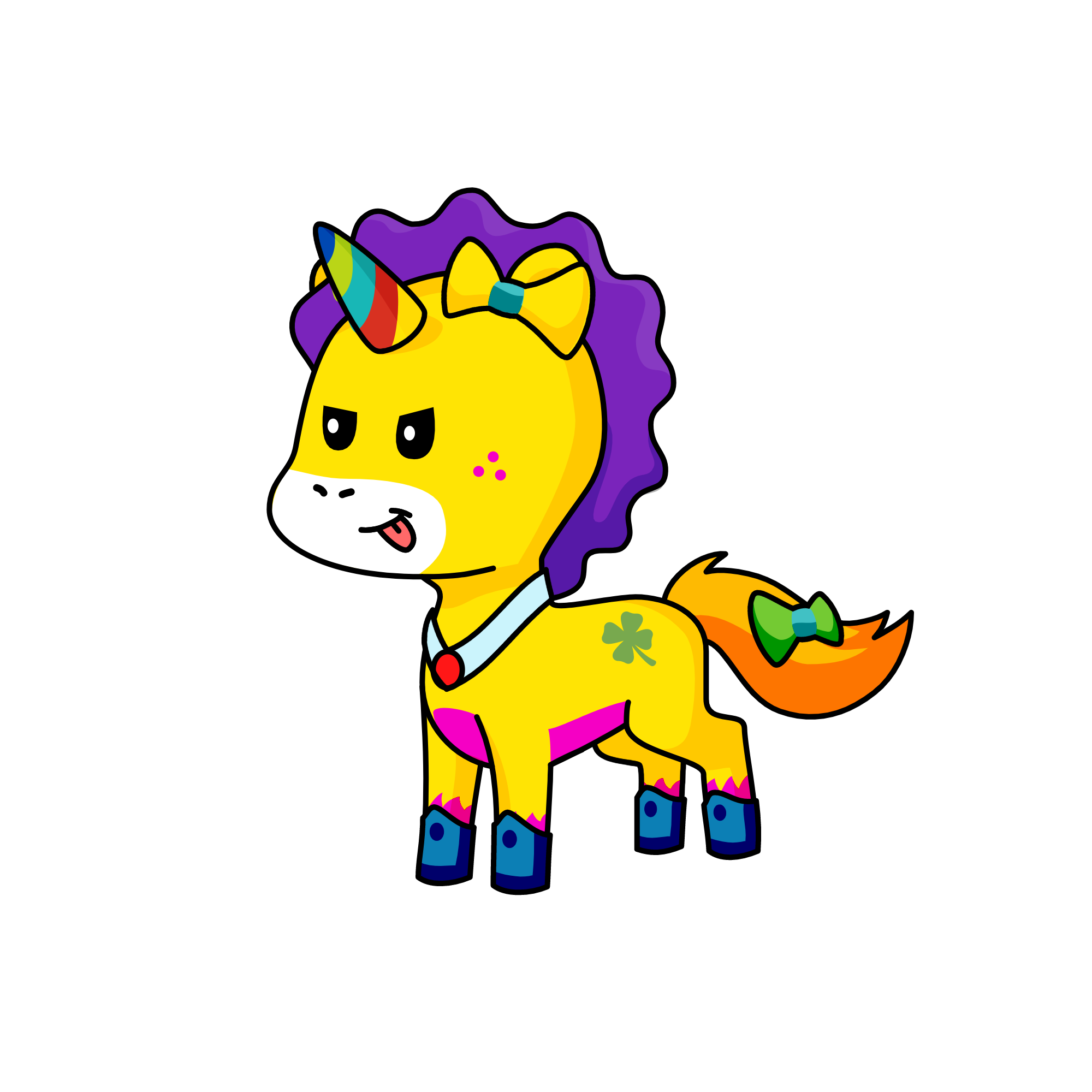 Sky, the unicorn