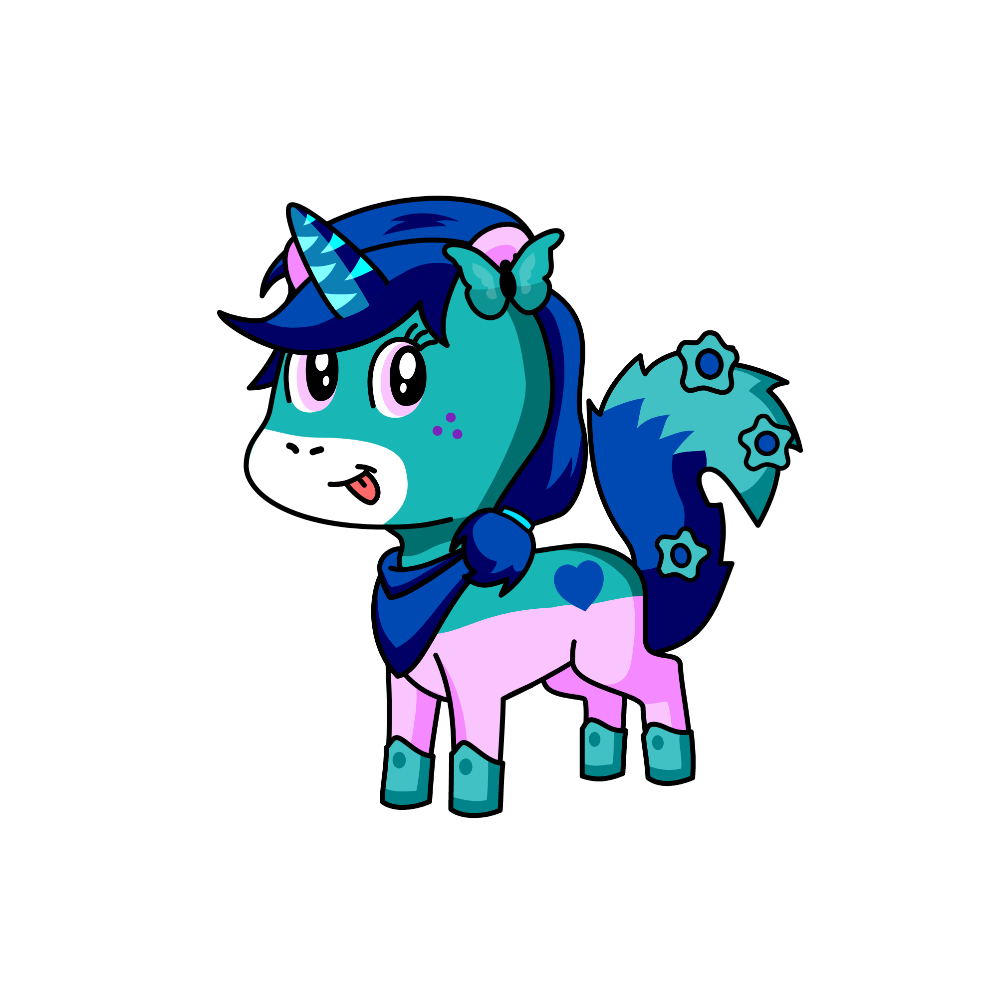 cin, the unicorn