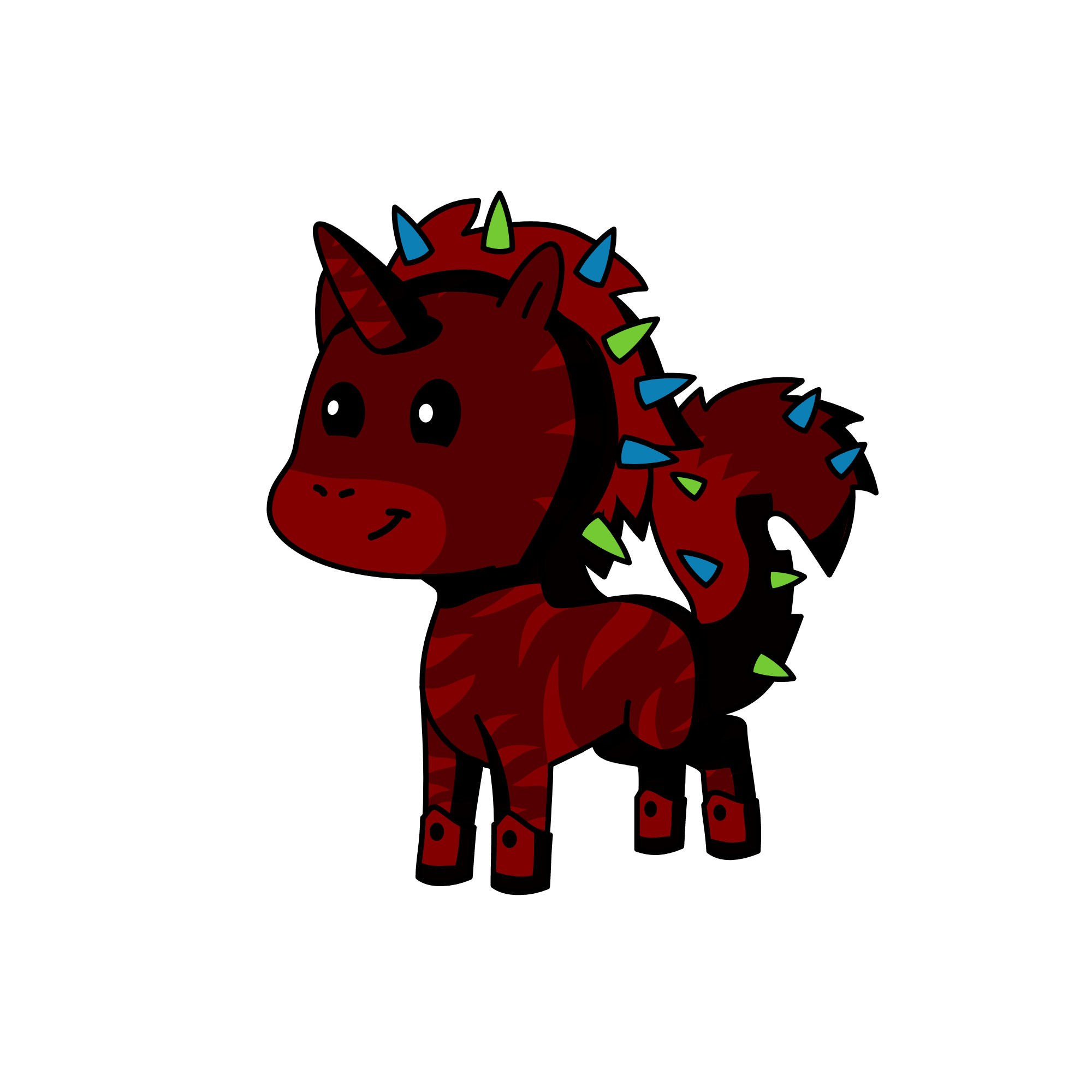 Spikeon, the unicorn