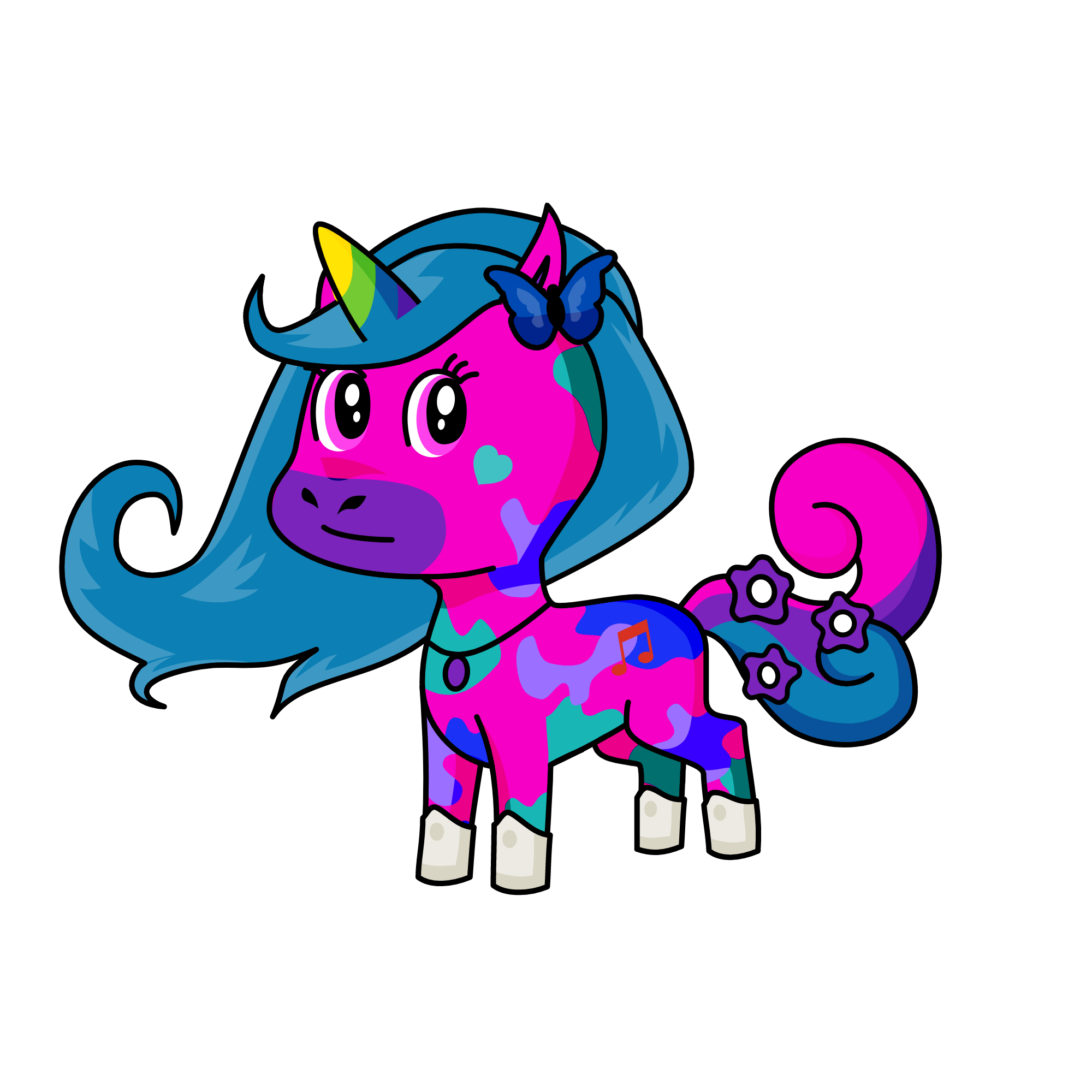 Esmarelda, the unicorn