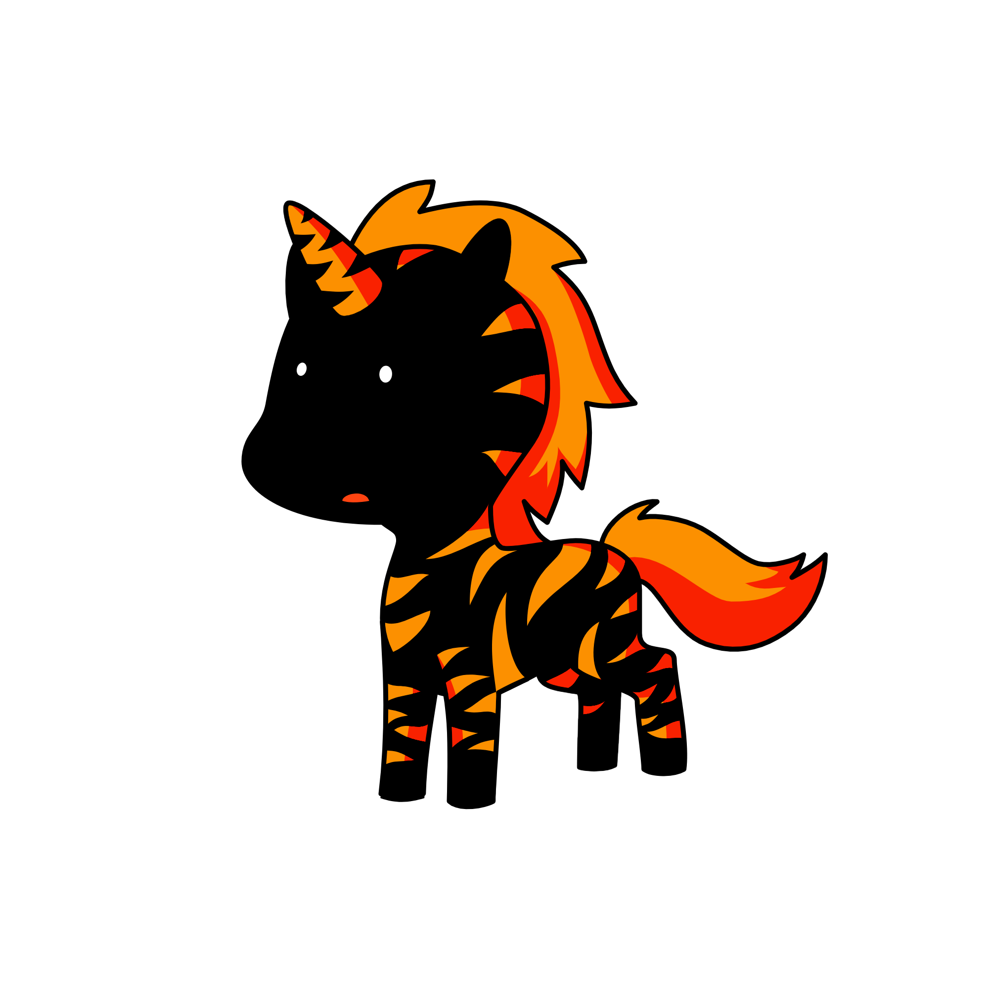 Tiggy, the unicorn
