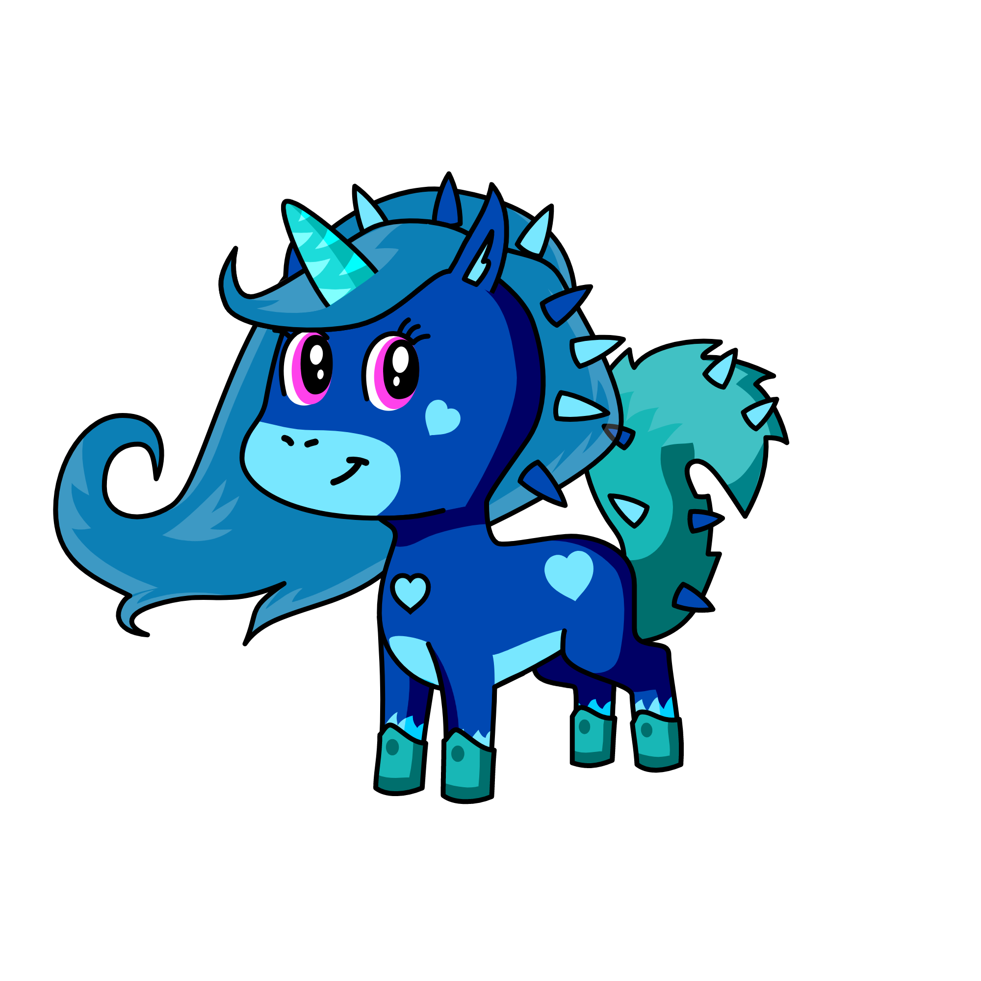Arctic Tundra, the unicorn