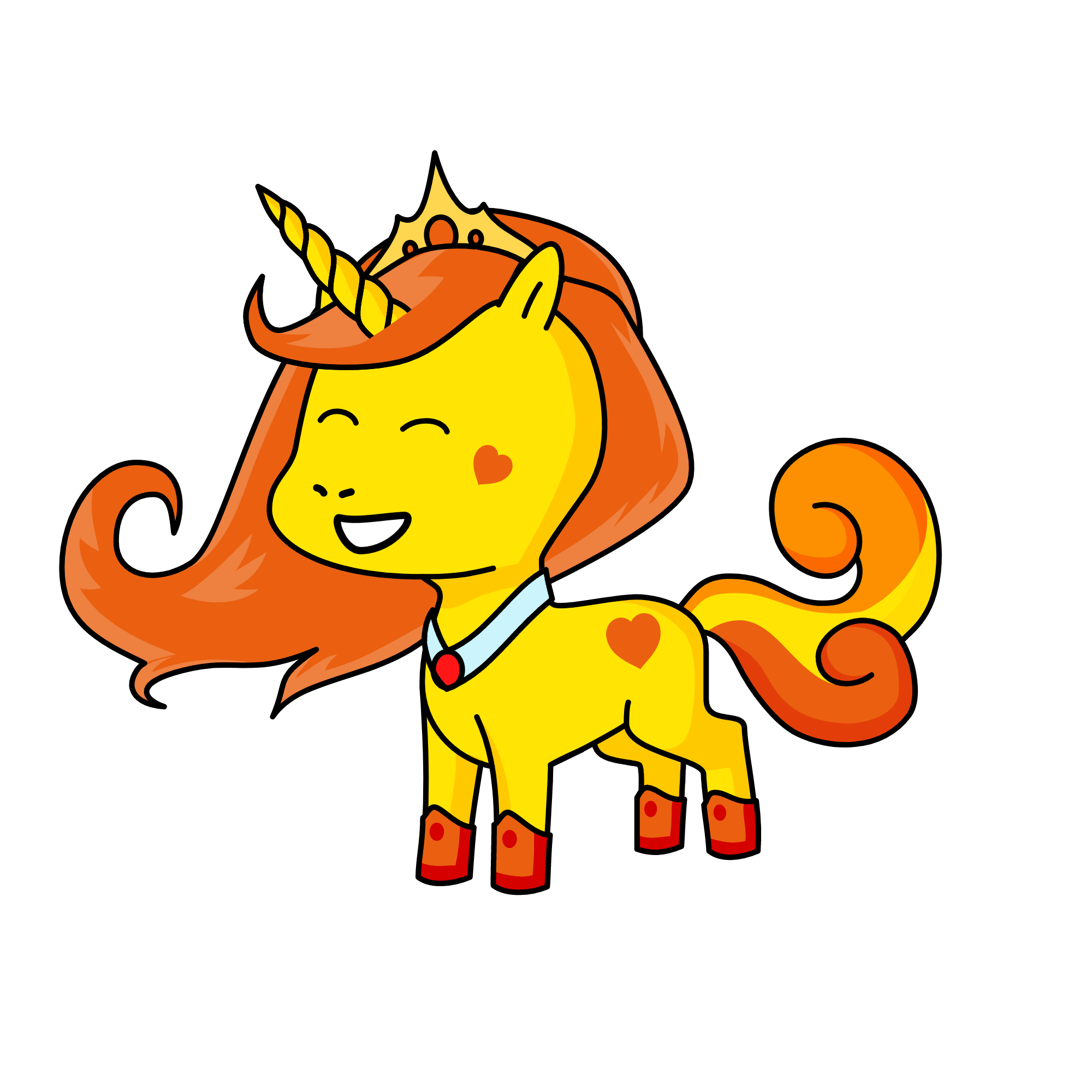 snow white, the unicorn