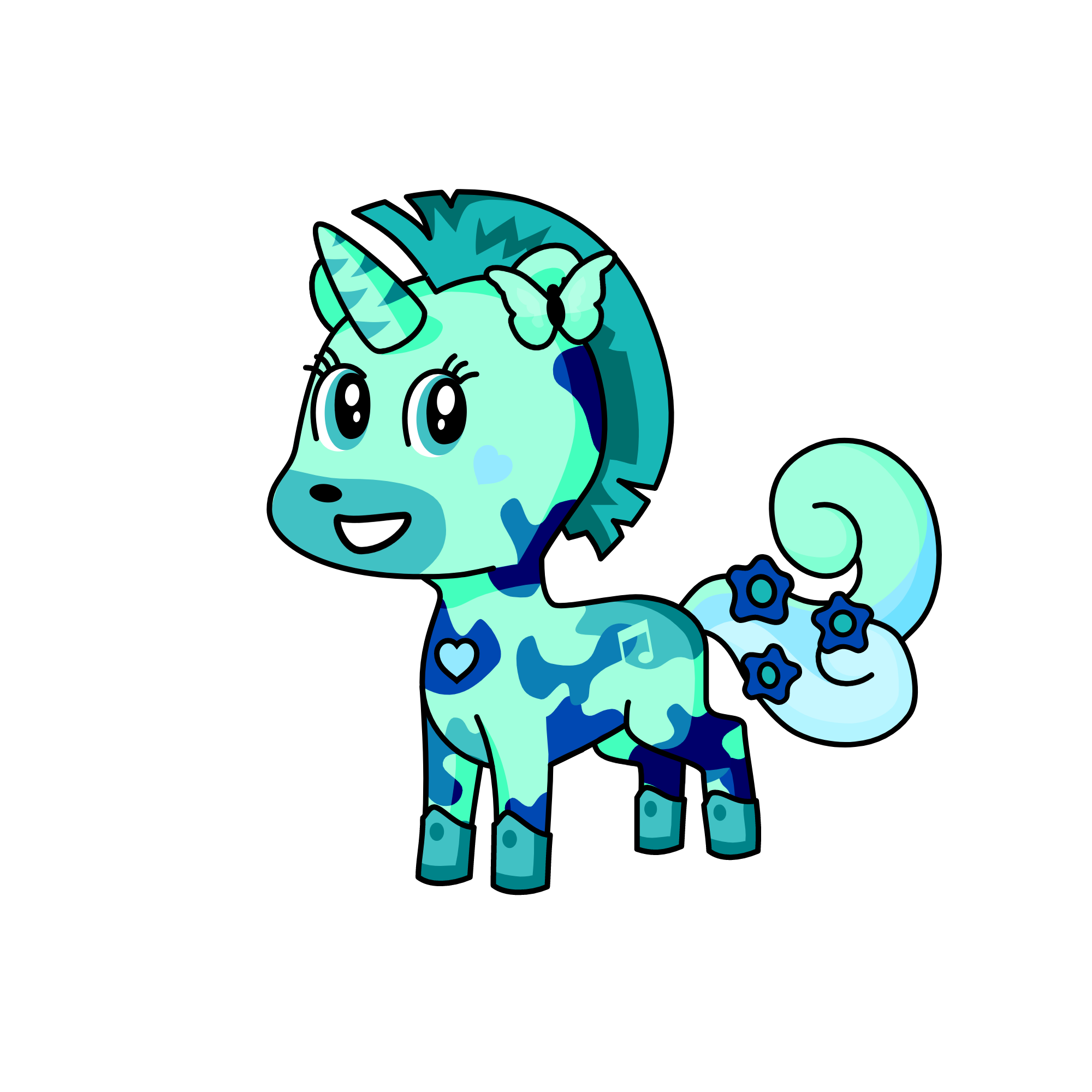 layla is fun and you, the unicorn
