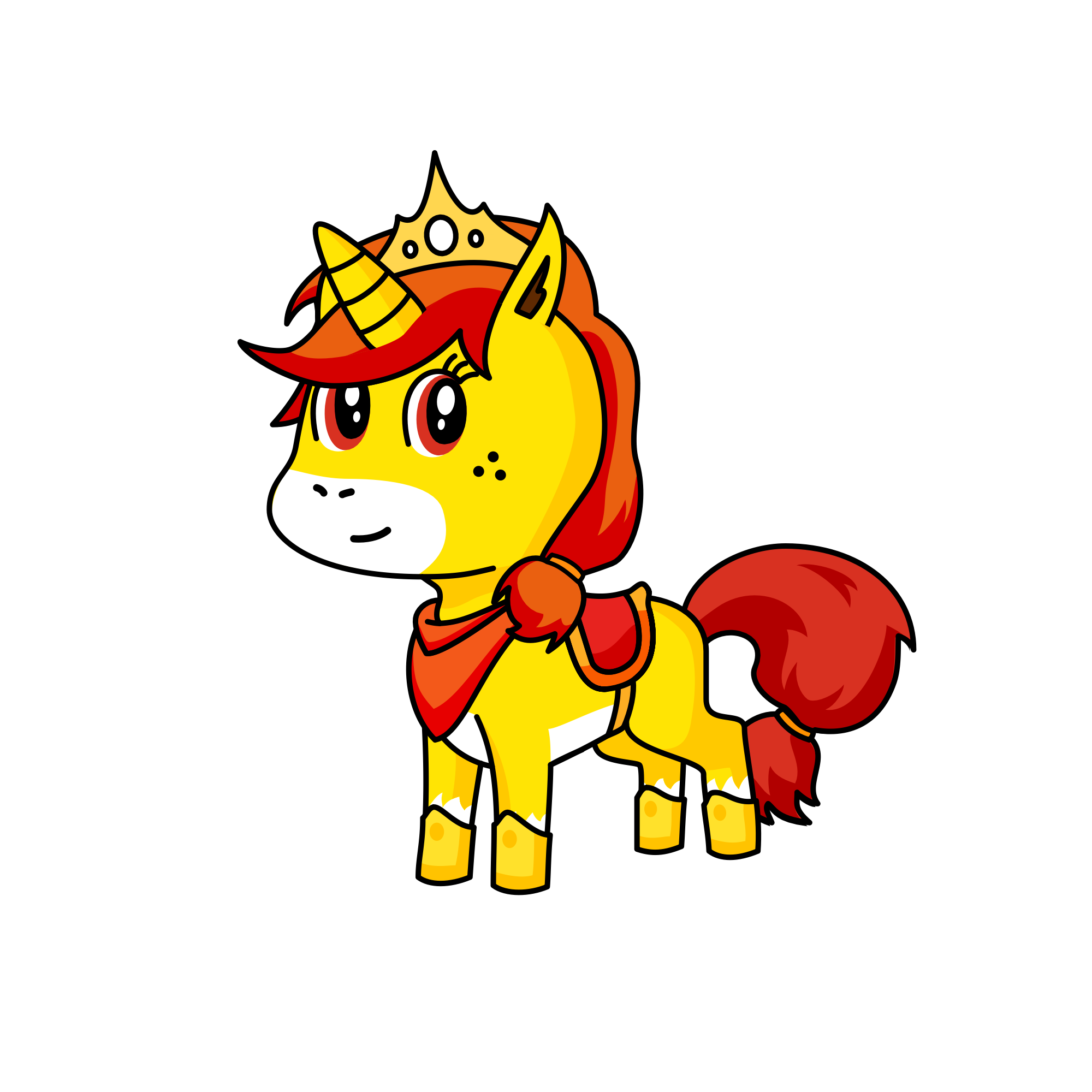Princess sunshine , the unicorn